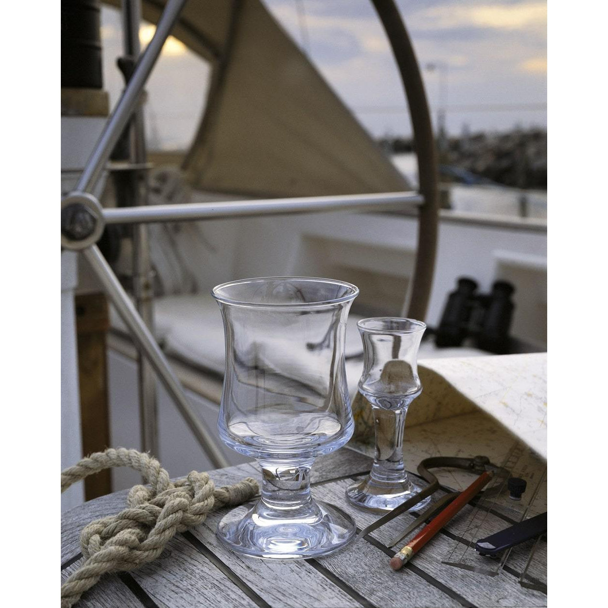 Holmegaard skibsglas, copo de vinho branco