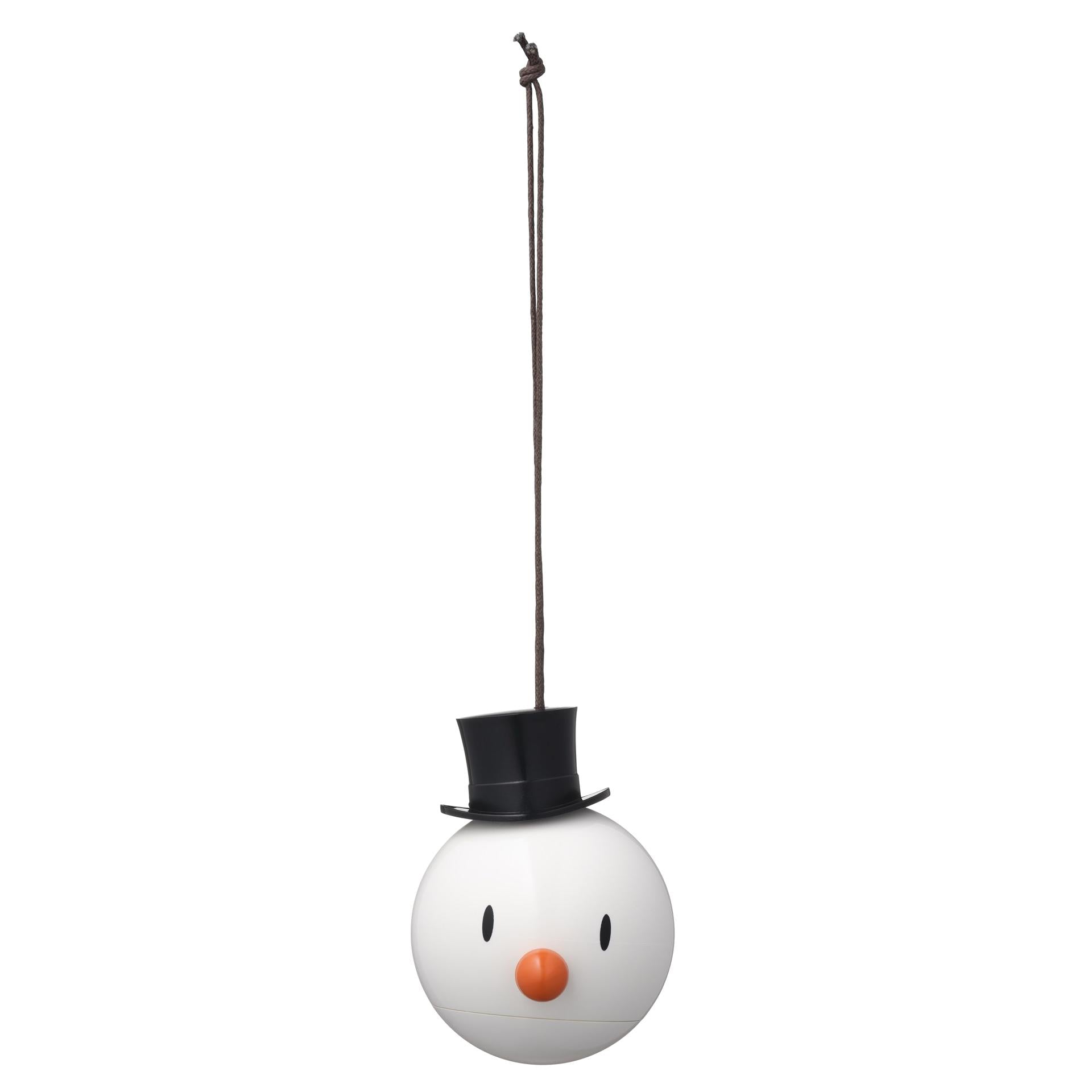 Hoptimist Christmas Ball Snowman, 2 pcs.