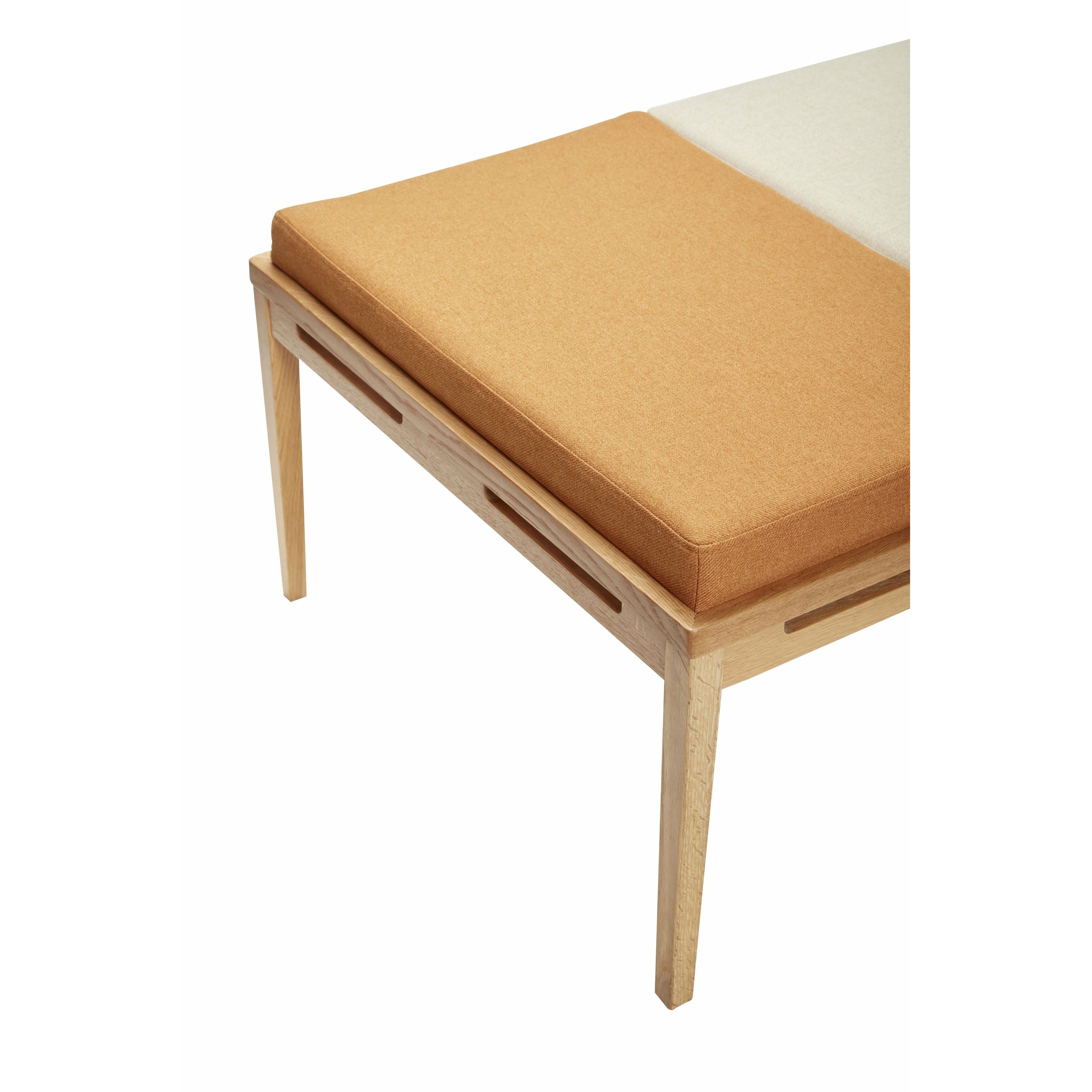 Hübsch Amber Daybed Oak /Fabric Beige /Orange