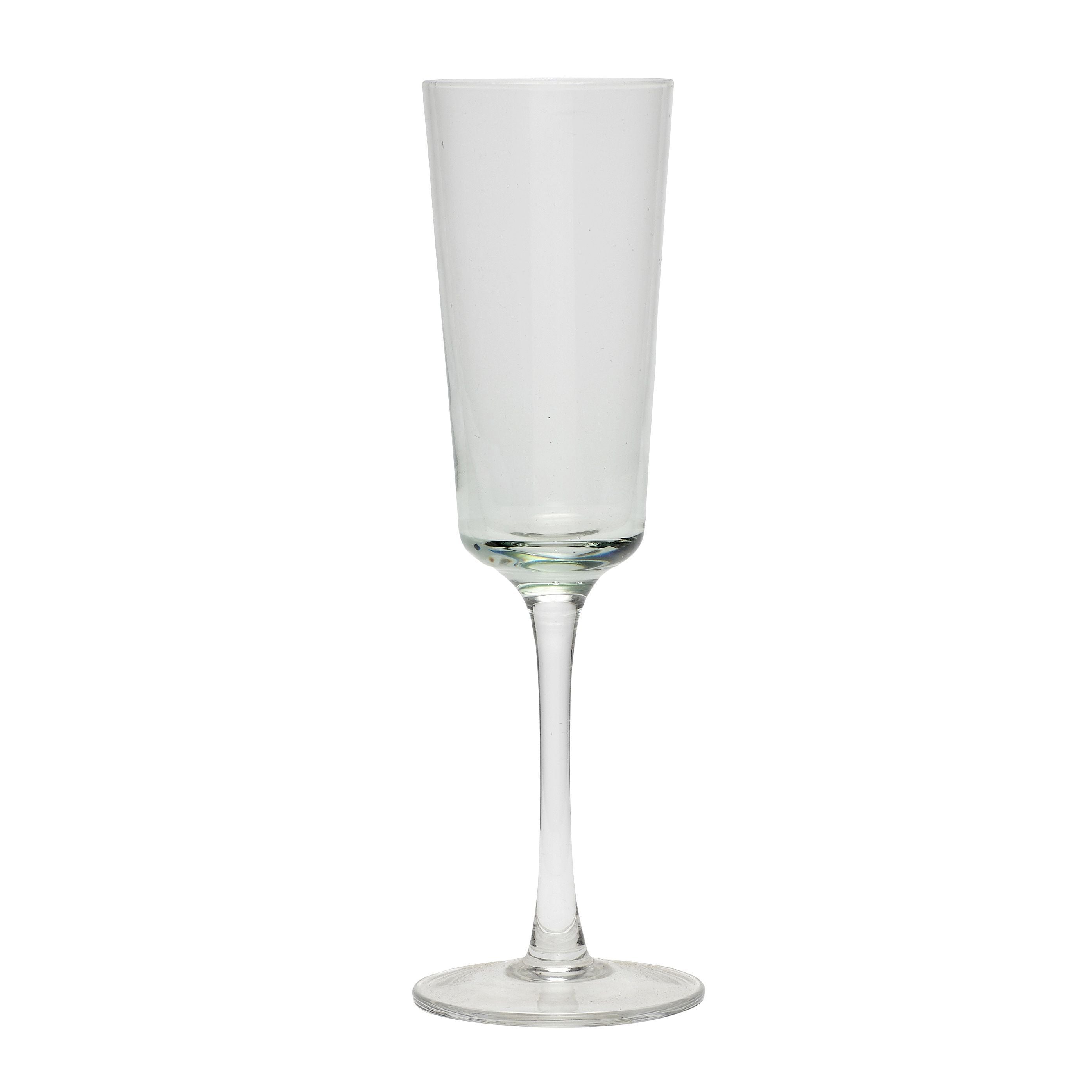 Hübsch Champagne Glass Clear