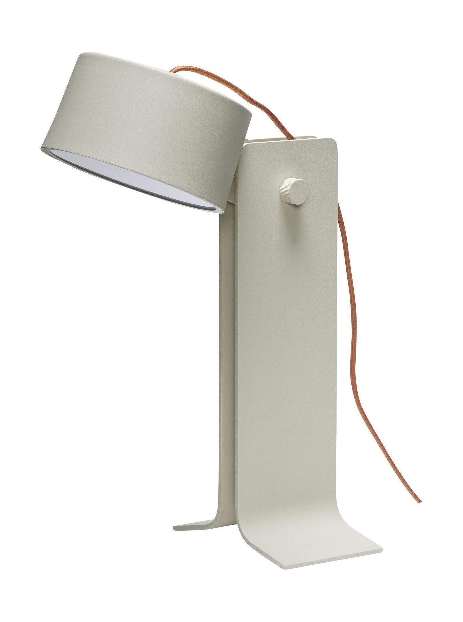 Hübsch Crea Table Lamp, Sand/Orange