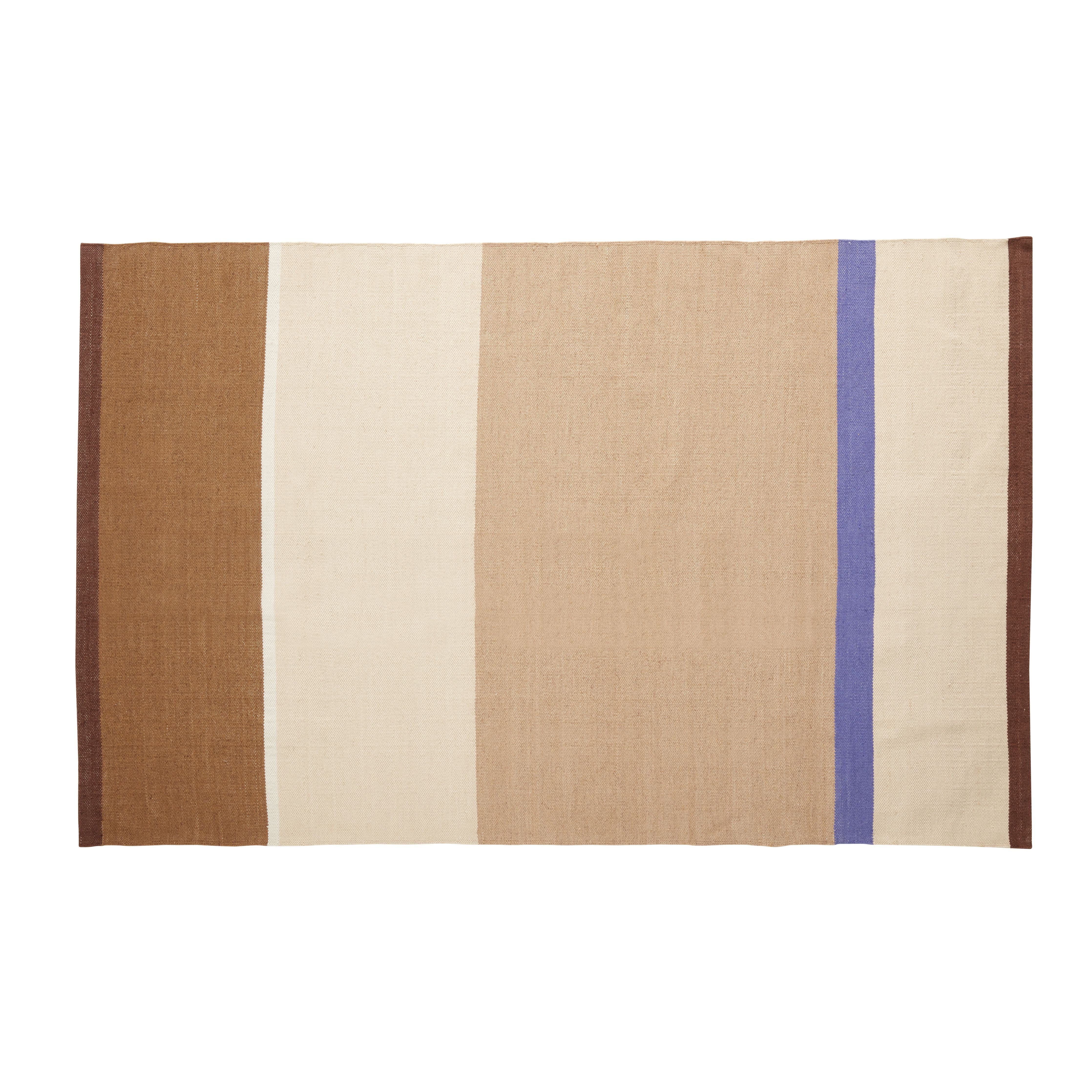 Hübsch Desert Rug Beige/Sand/Brown/Blue