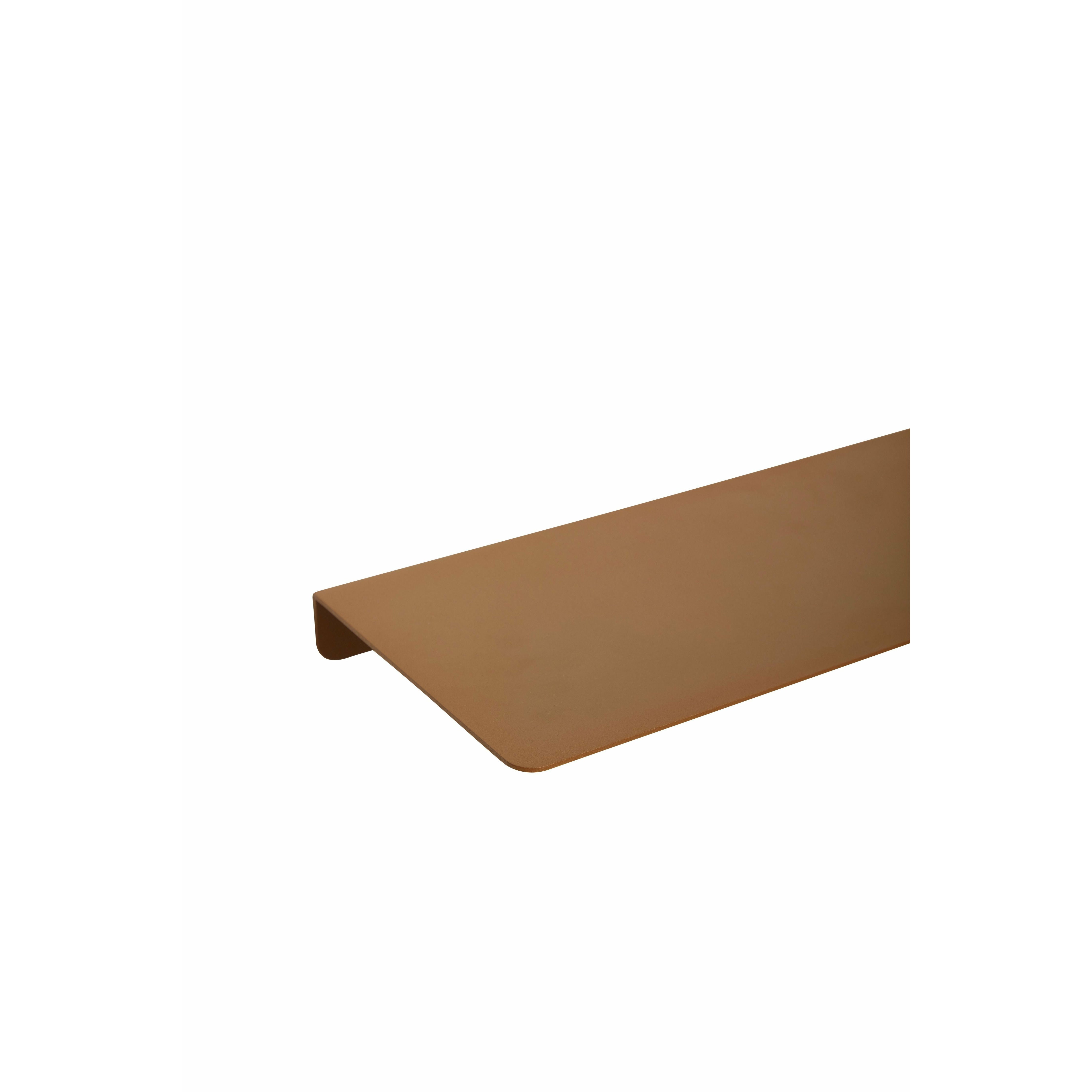 Hübsch pliegue estante de metal marrón