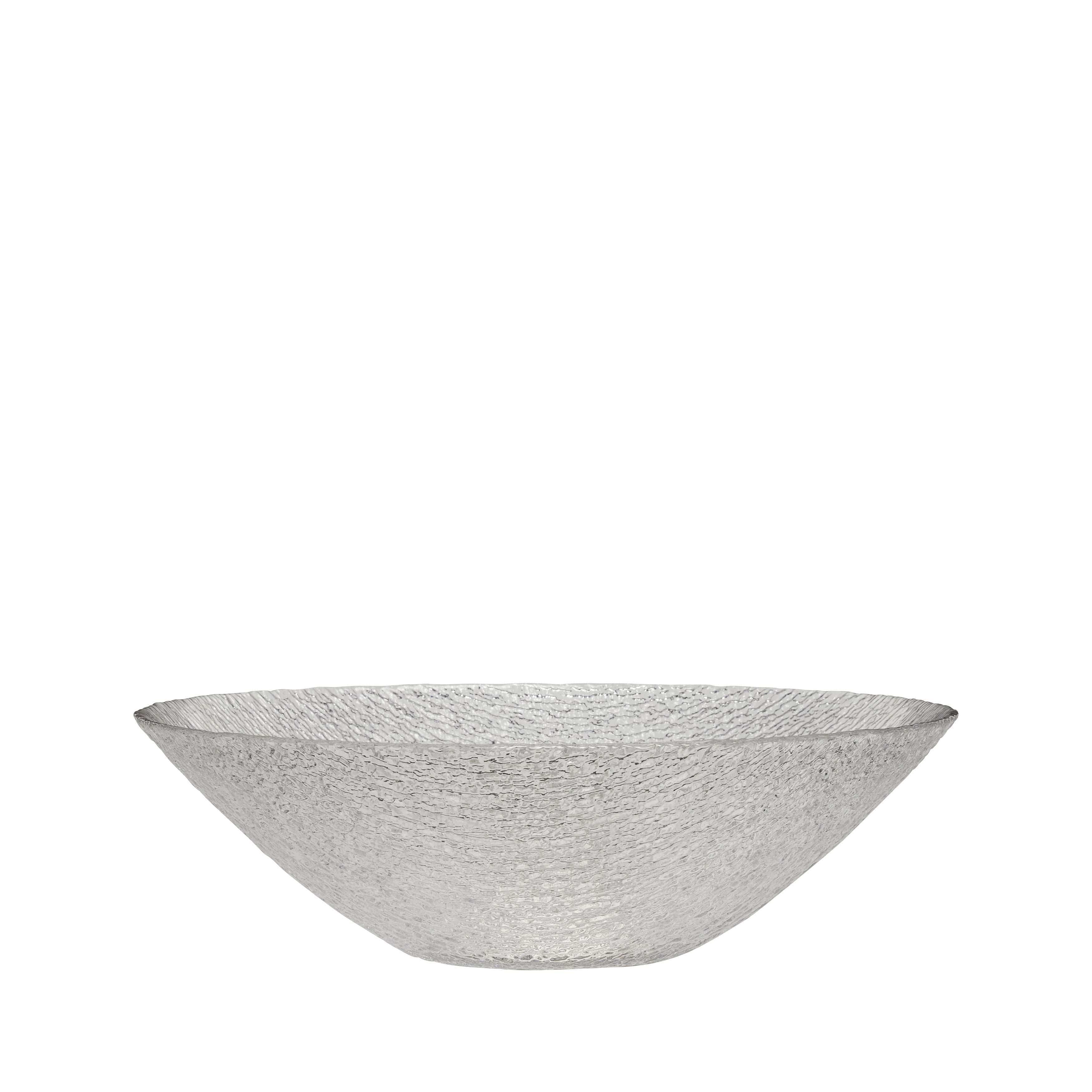 Hübsch Fuyu Bowl en verre transparent, Ø25 cm