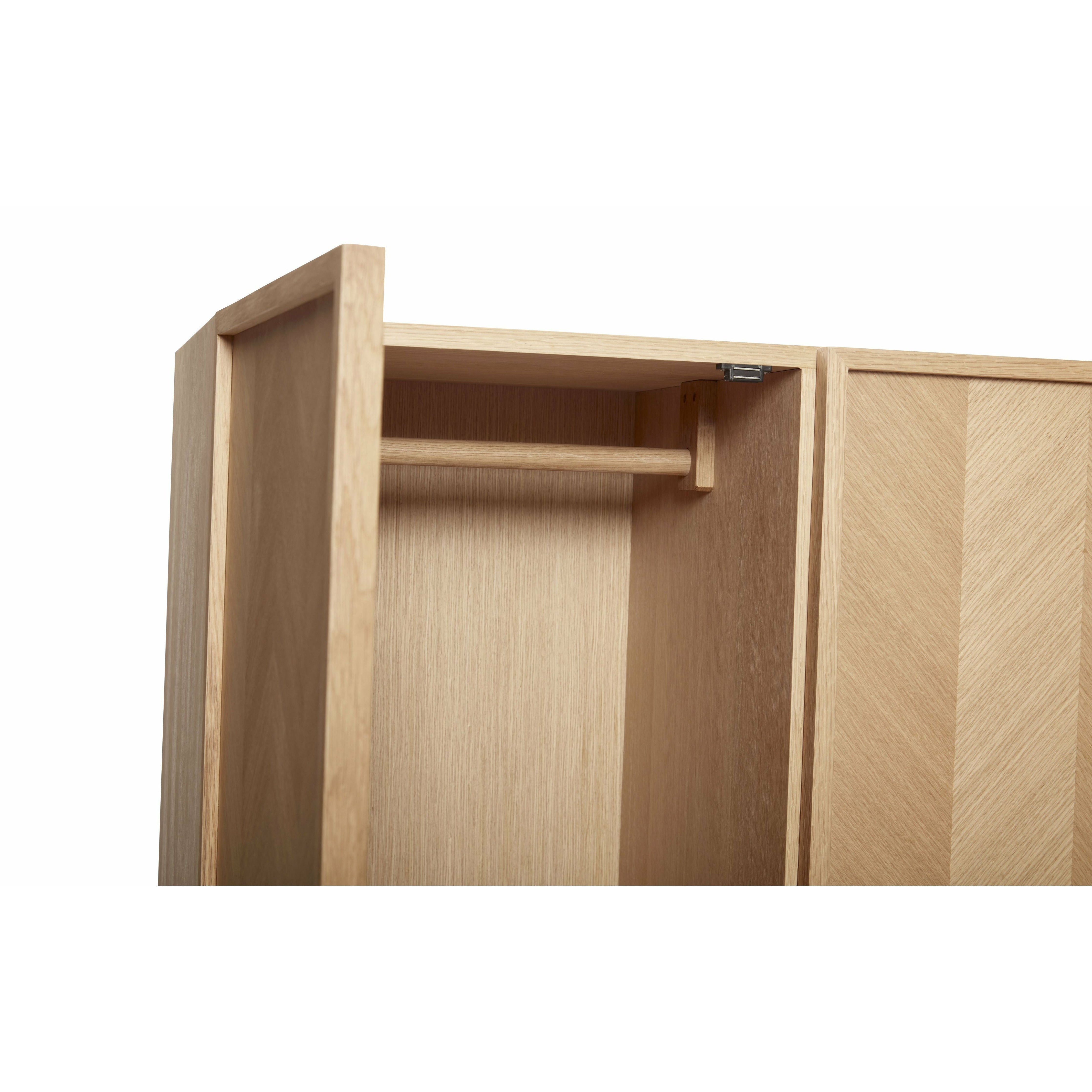 Hübsch Herringbone Wardrobe, Large