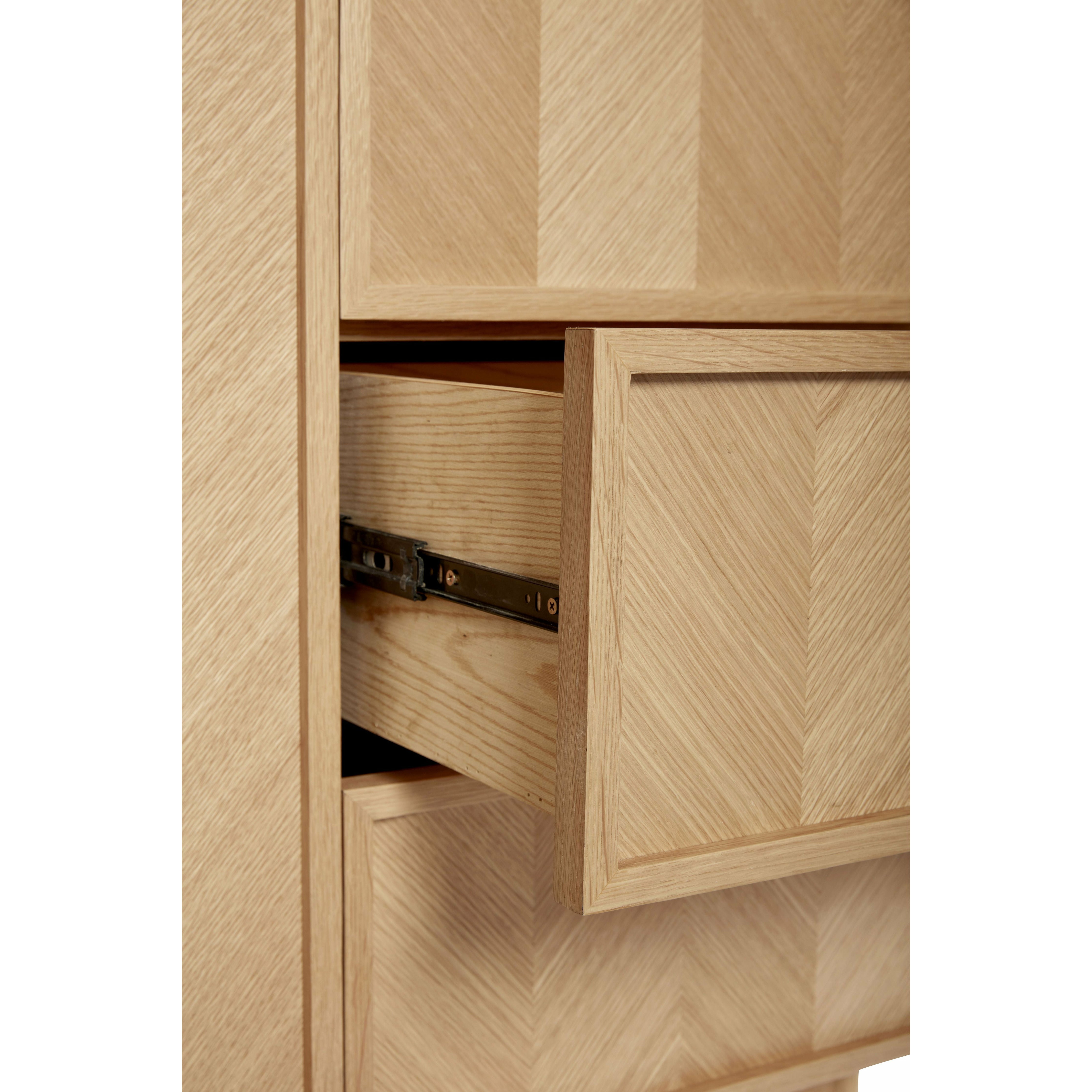 Hübsch Herringbone Wardrobe, Large