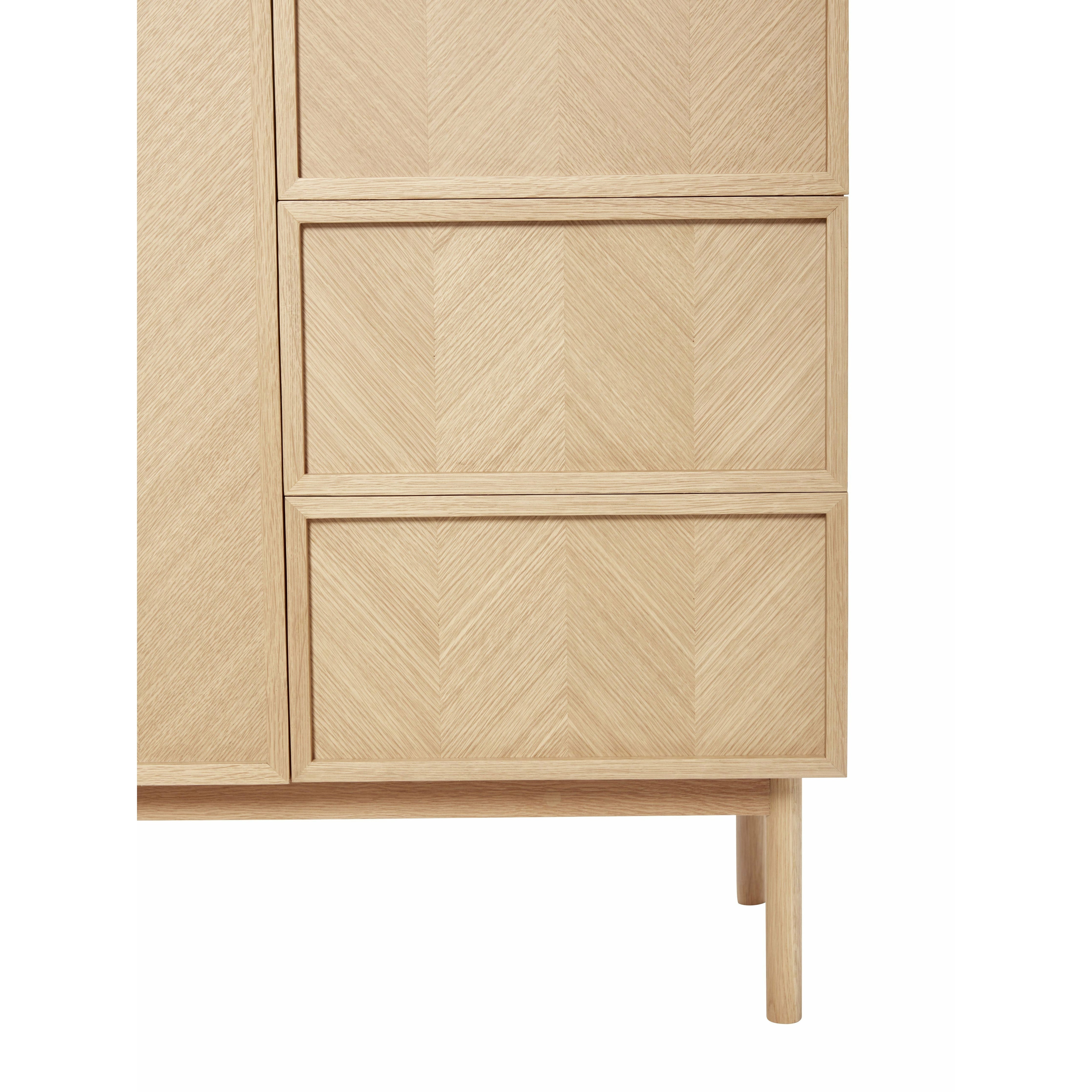 Hübsch Herringbone Wardrobe, Large