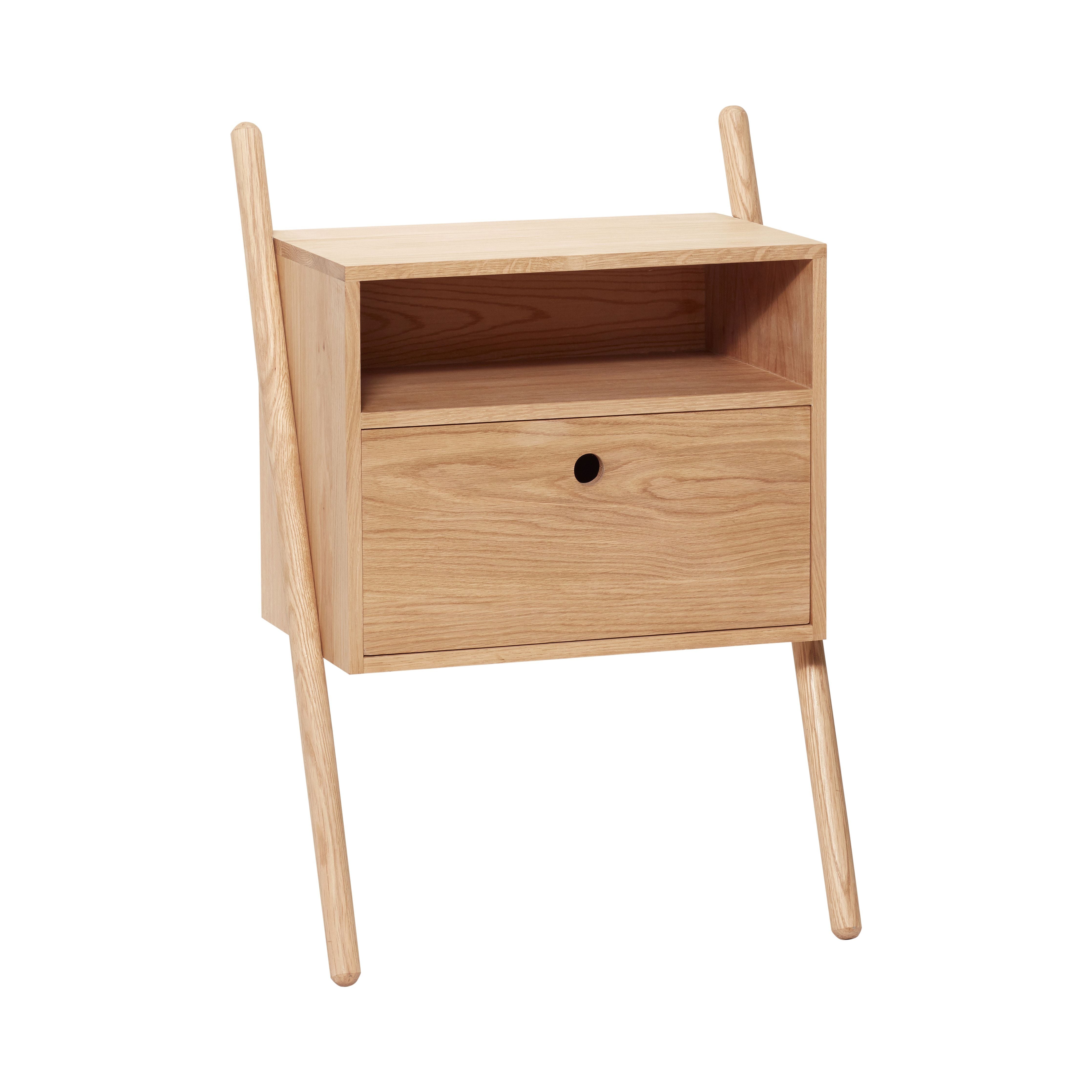 Hübsch Lean Chest Of Drawers M Drawer Oak Fsc Natural