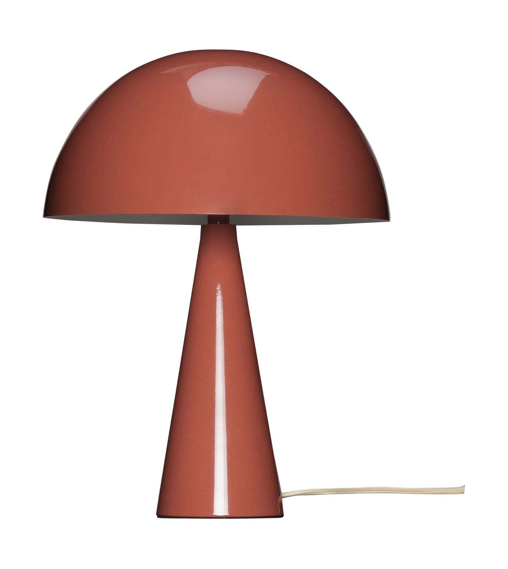 Hübsch Mush Tischlampe Mini, rot