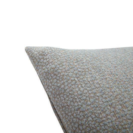 Hübsch Poppy Cushion M Filling Polyester, Blue