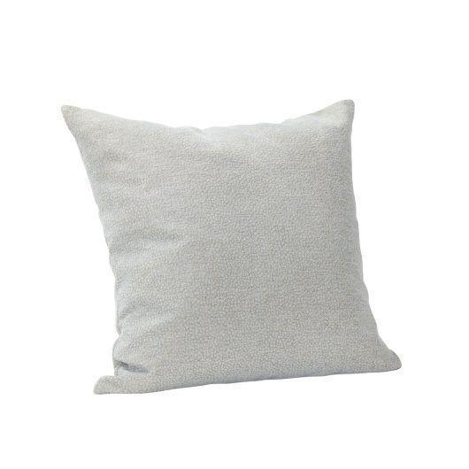 Hübsch Poppy Cushion M Polyester de remplissage, bleu