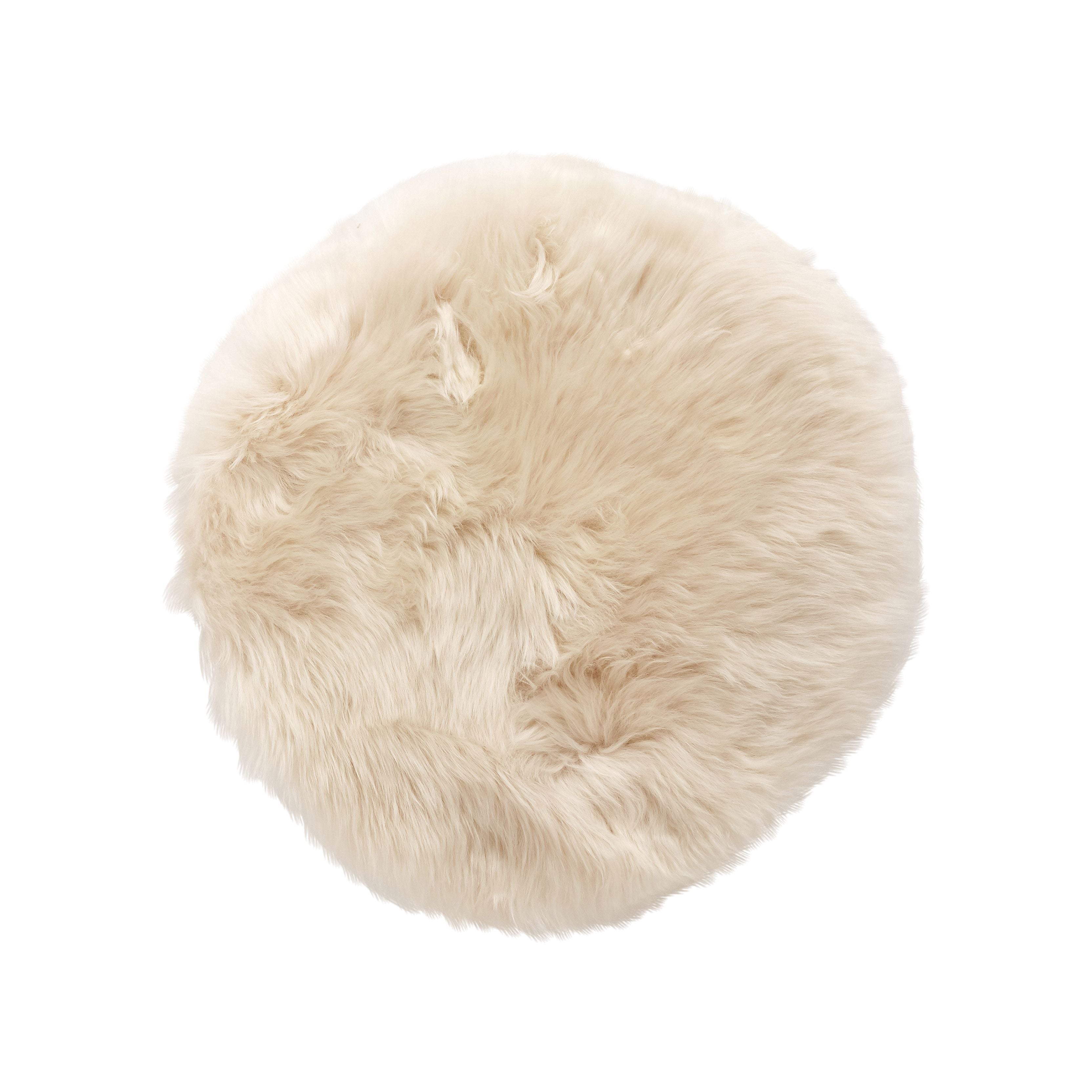 Coussin de siège prim hübsch, blanc