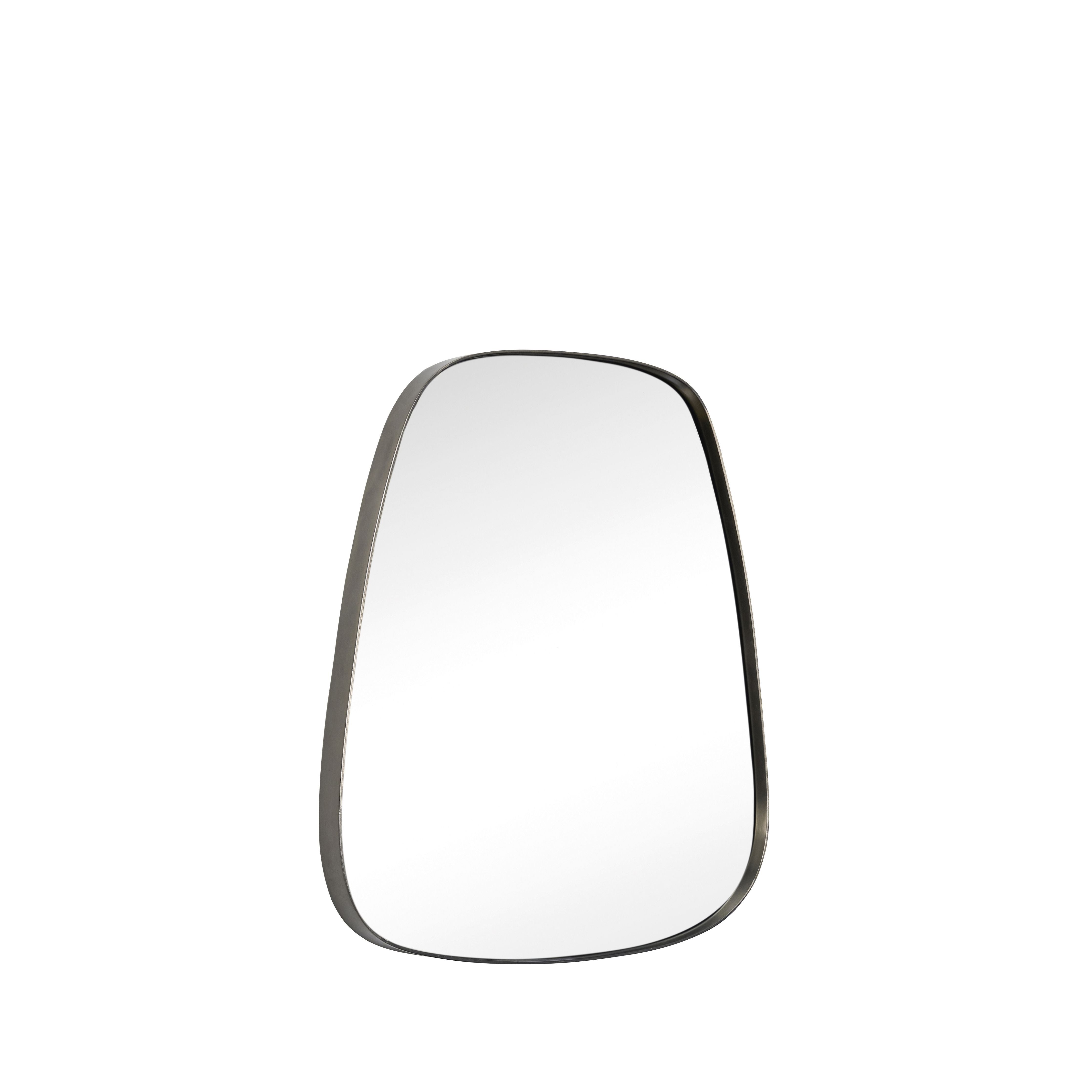 Hübsch Retro Wall Mirror M/Metal Frame Trapezoidal Shape