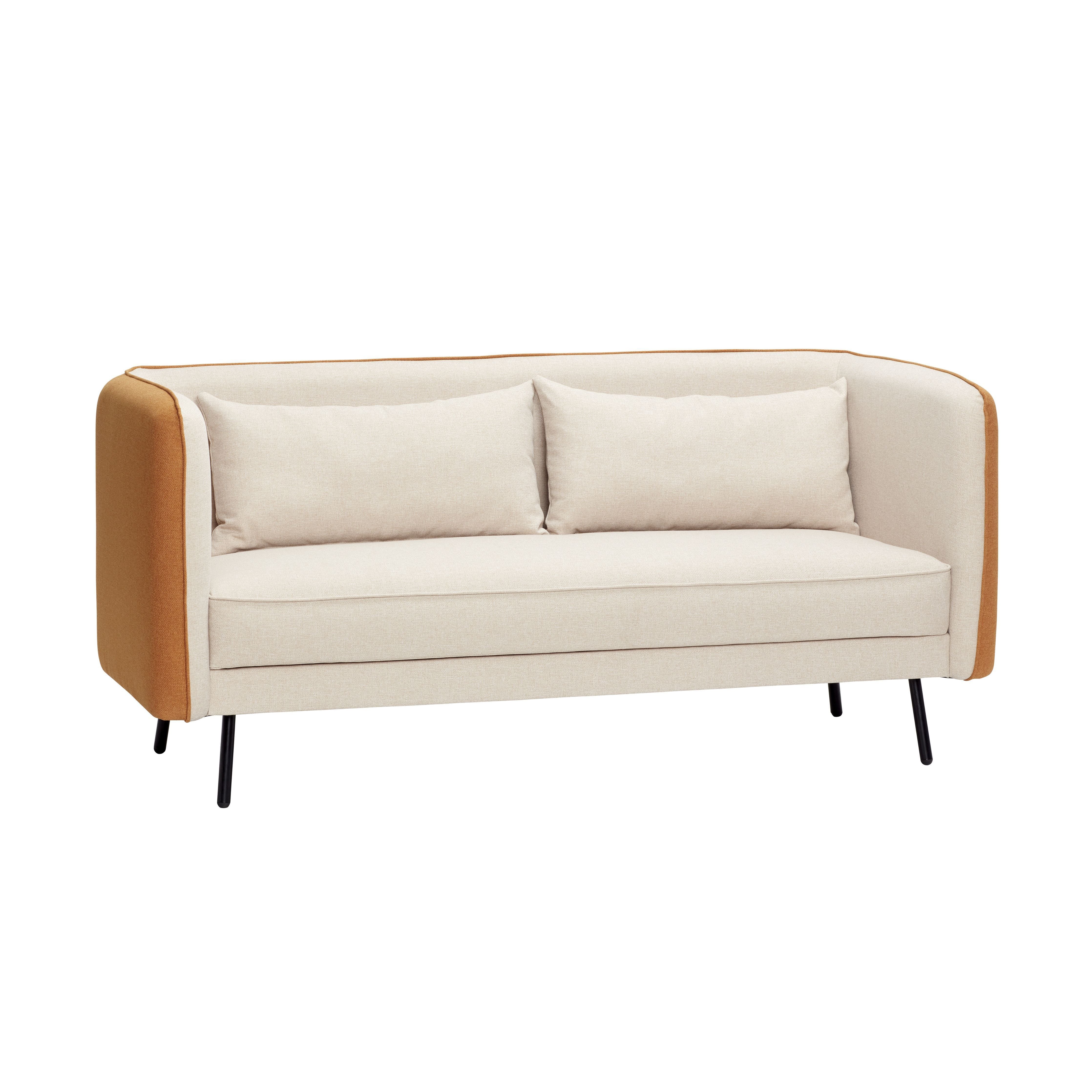 Hübsch Schattensofa Polyester/Metall Beige/Orange