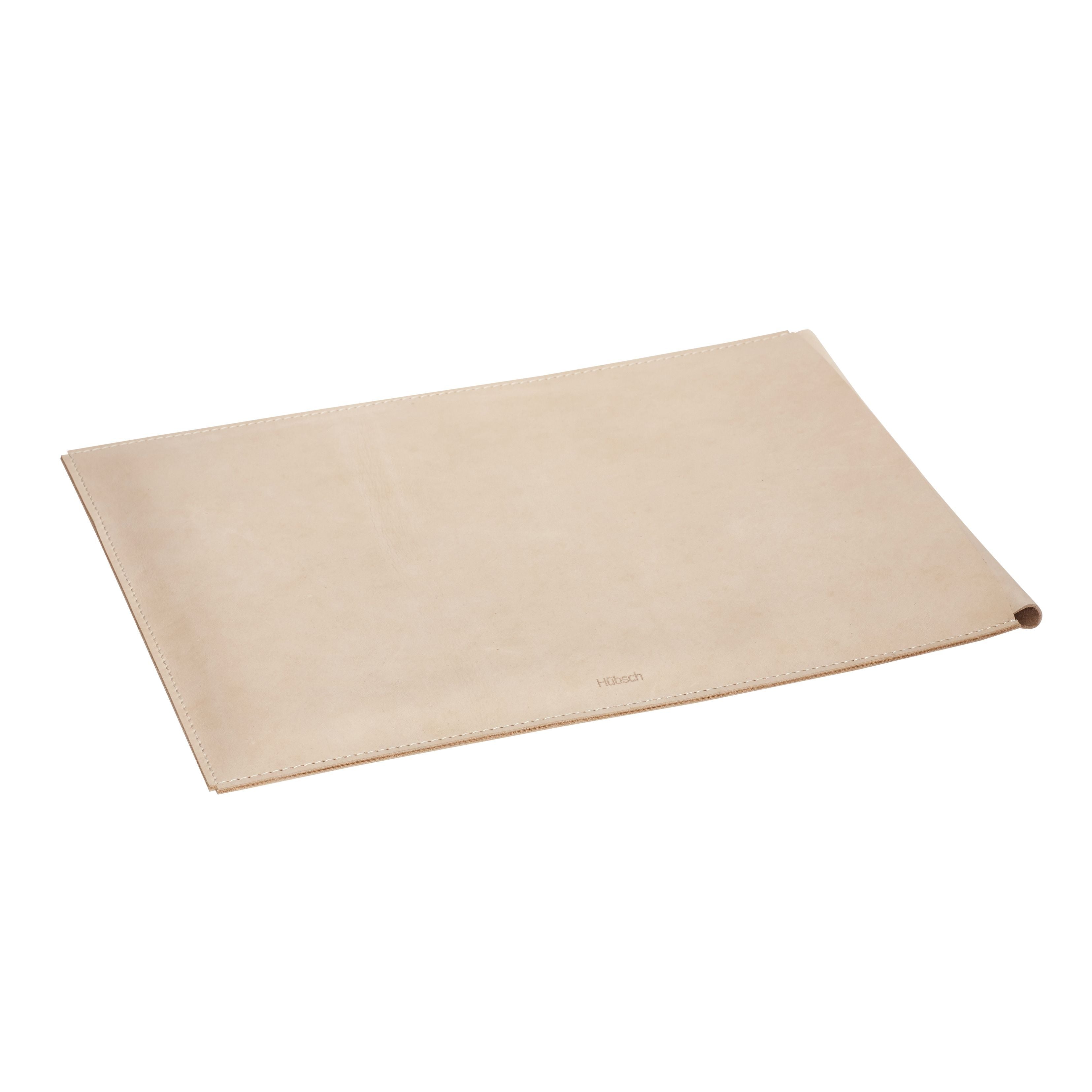 Hübsch Studio Computer Case 15 "Beige de cuero