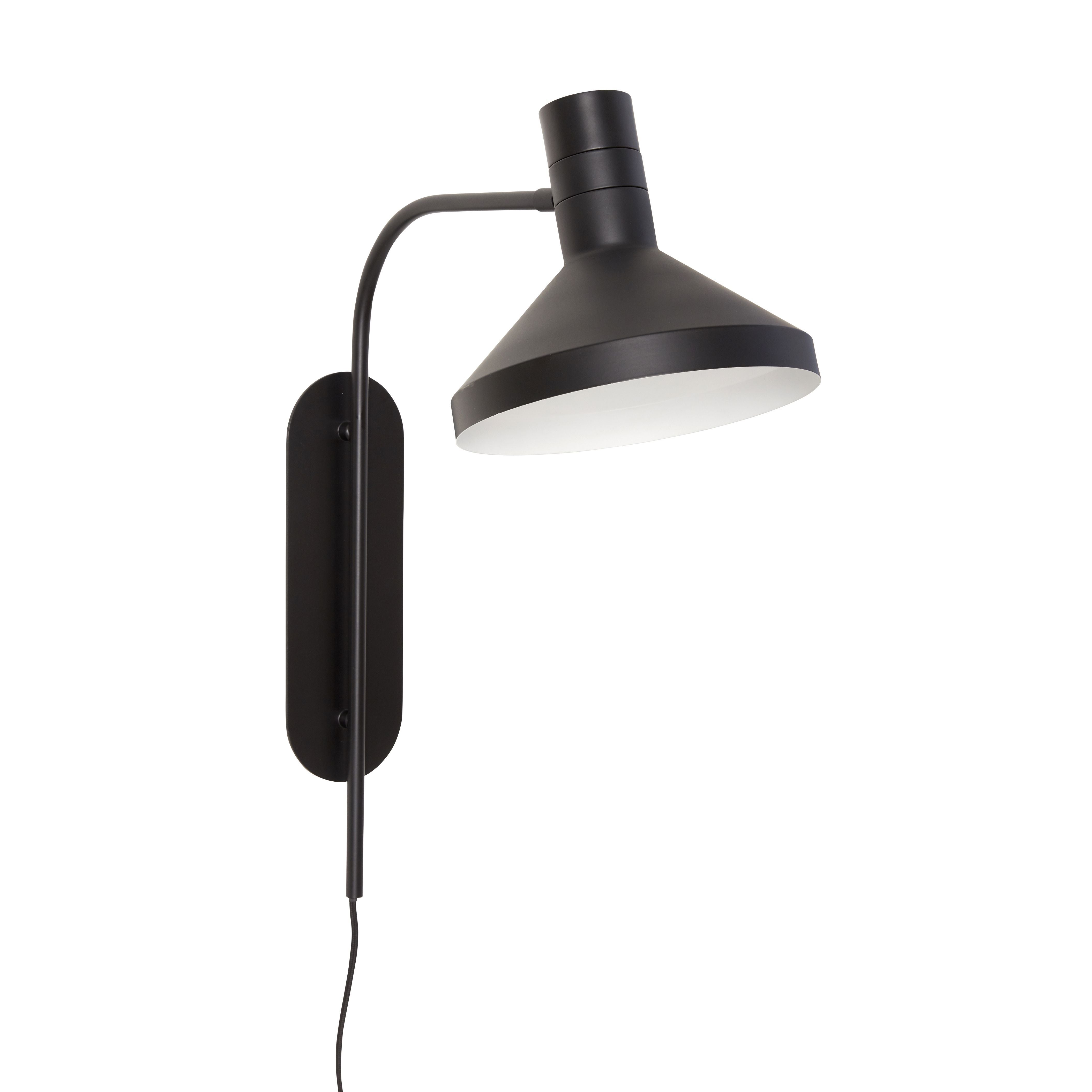 Hübsch Studio Wall Lampe Metal Black