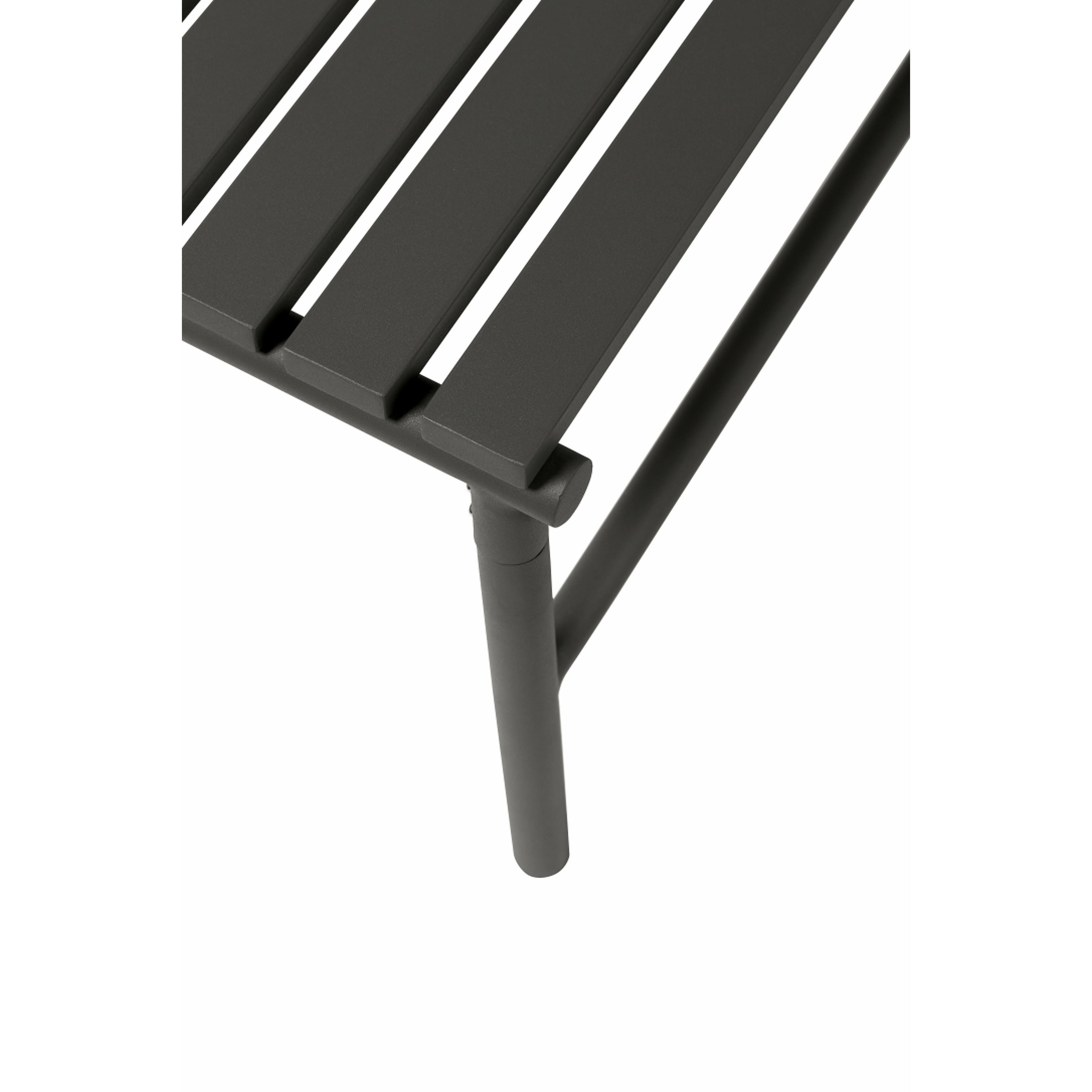 Hübsch Villa Bench Doble Negro