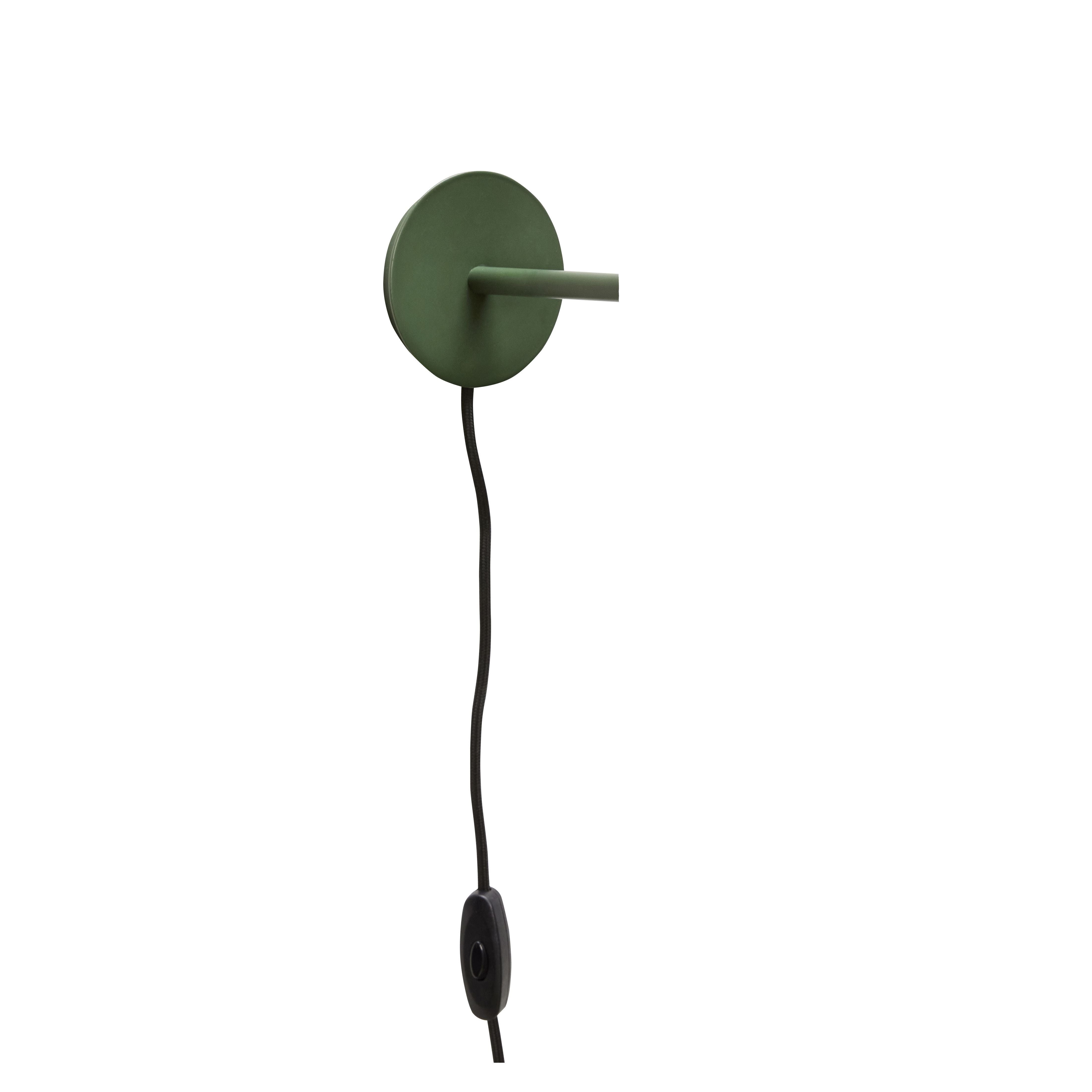 Hübsch Voyage Wall Lamp Metal Green