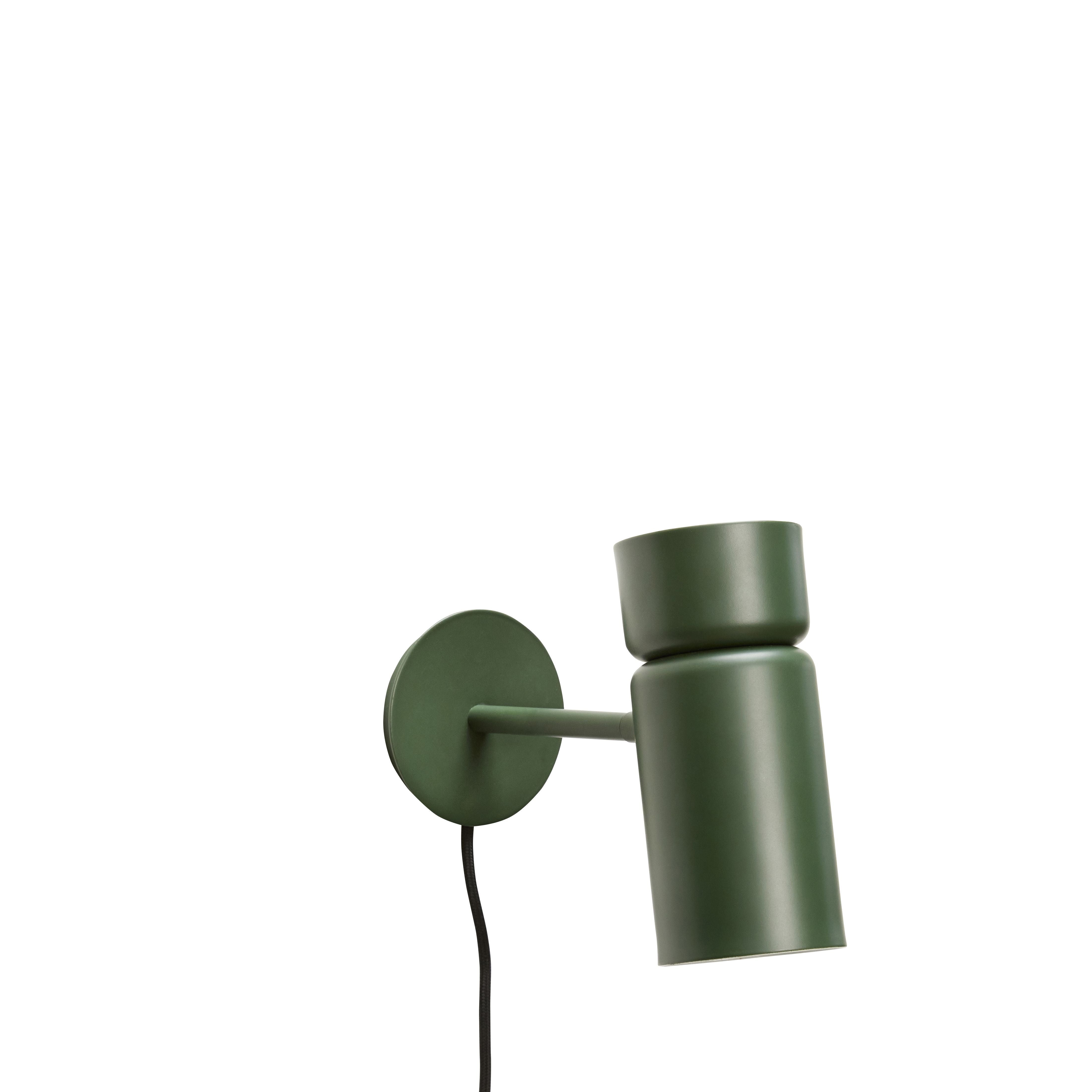 Hübsch Voyage Wall Lamp Metal Green