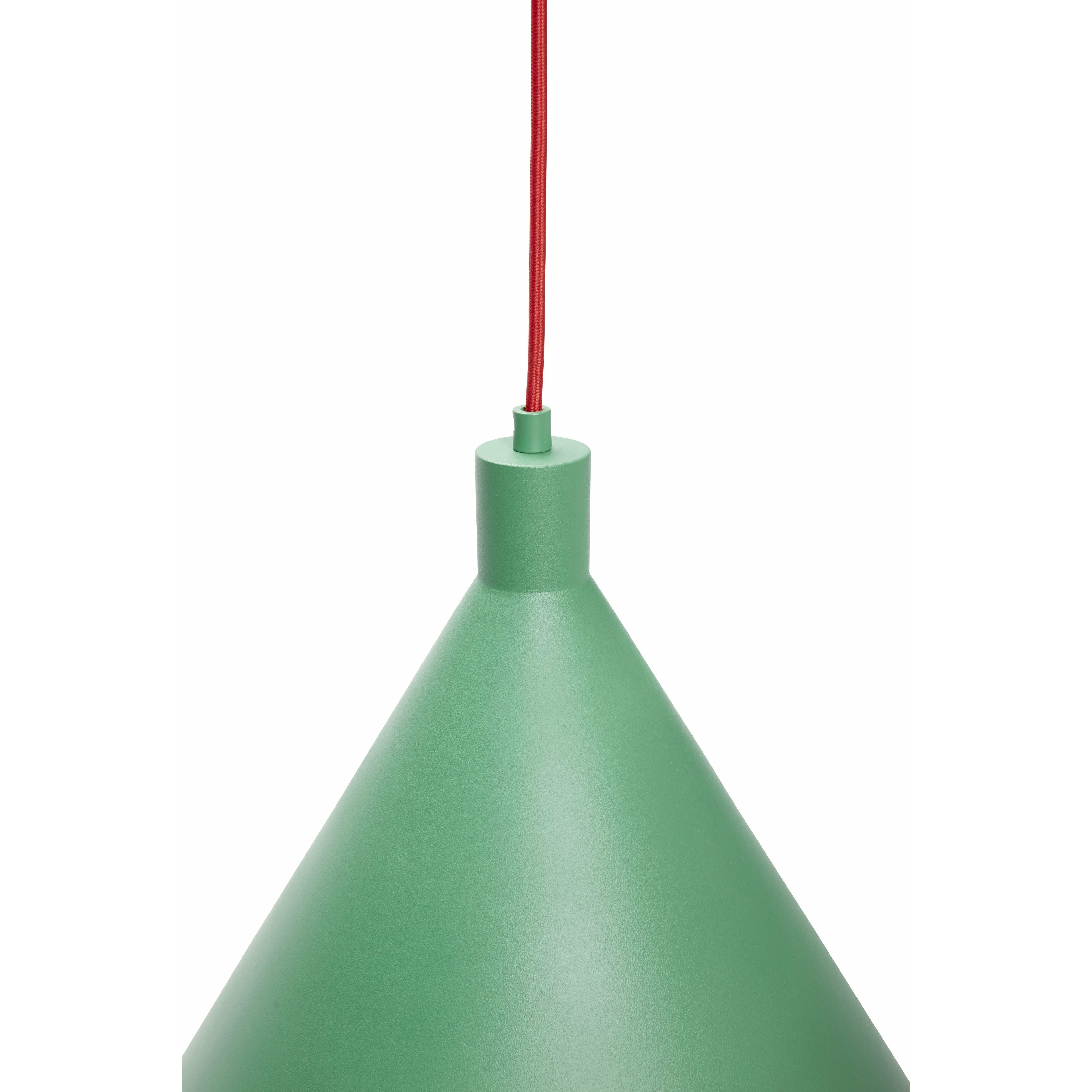 Hübsch Yama Pendant, Green /Red