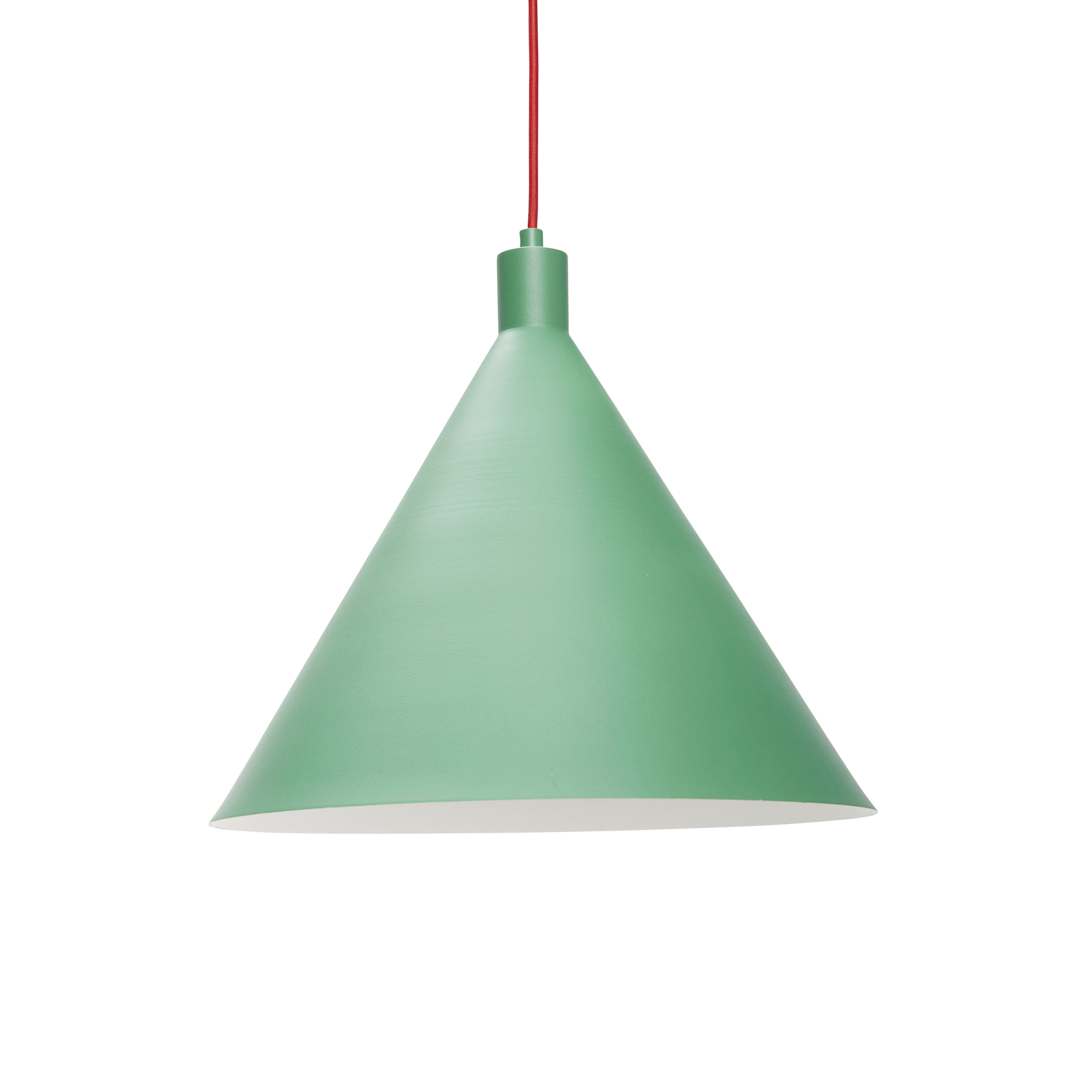 Hübsch Yama Pendant, Green /Red