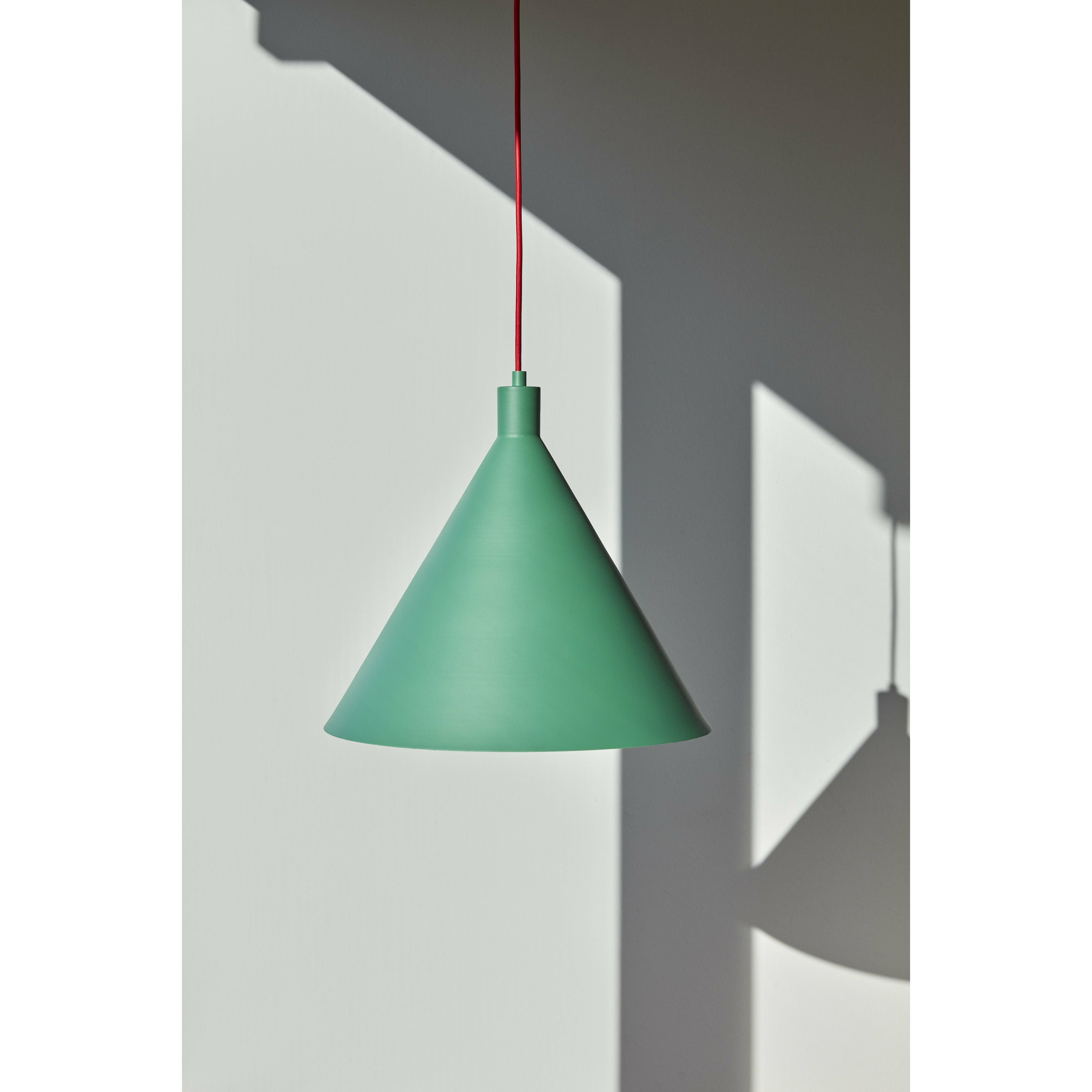 Hübsch Yama Pendant, Green /Red