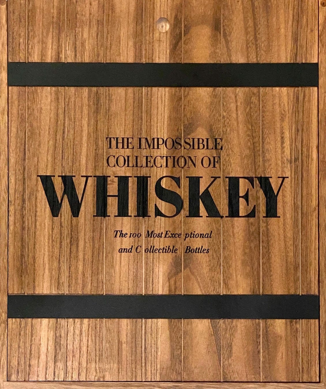 Achten Sie auf die unmögliche Whiskysammlung