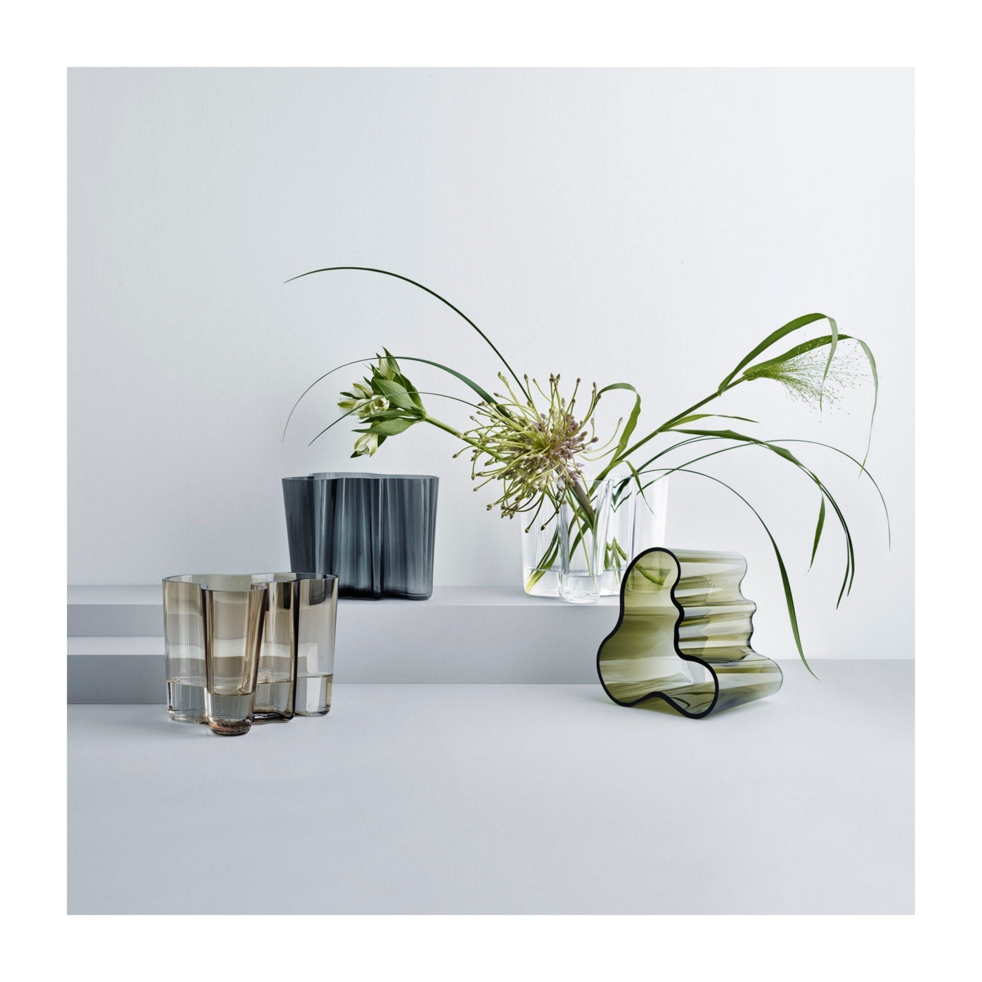 Iittala Aalto Vase Vert Mousse, 16 cm