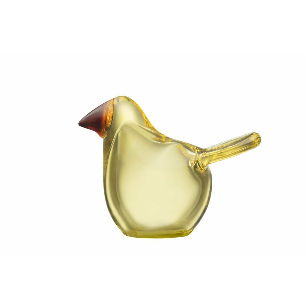 Iittala Birds par Toikka Flycatcher, Yellow au citron