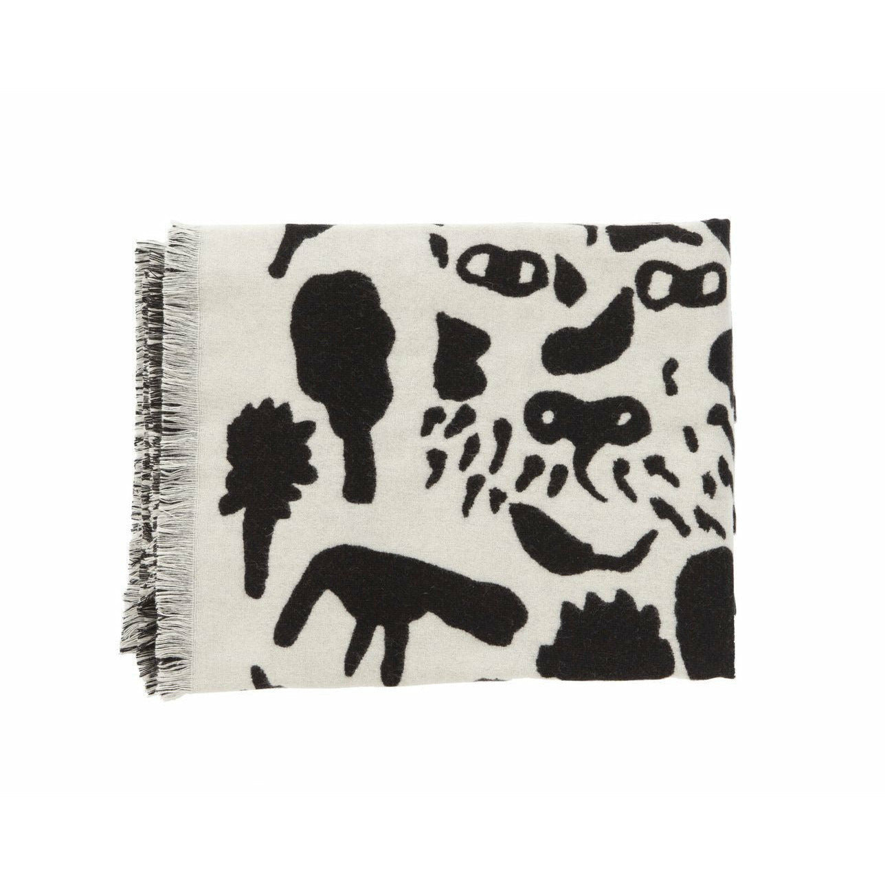 Iittala Oiva Toikka Decken Cheetah Black, 180x130 cm