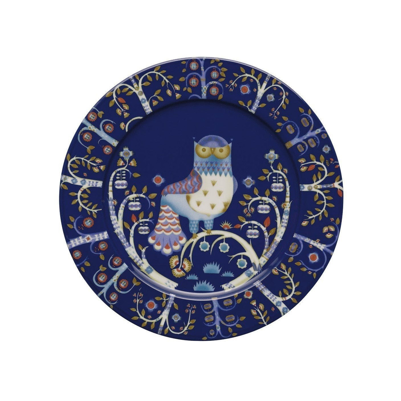 Iittala Taika Assiette Plate Bleue, 30 cm