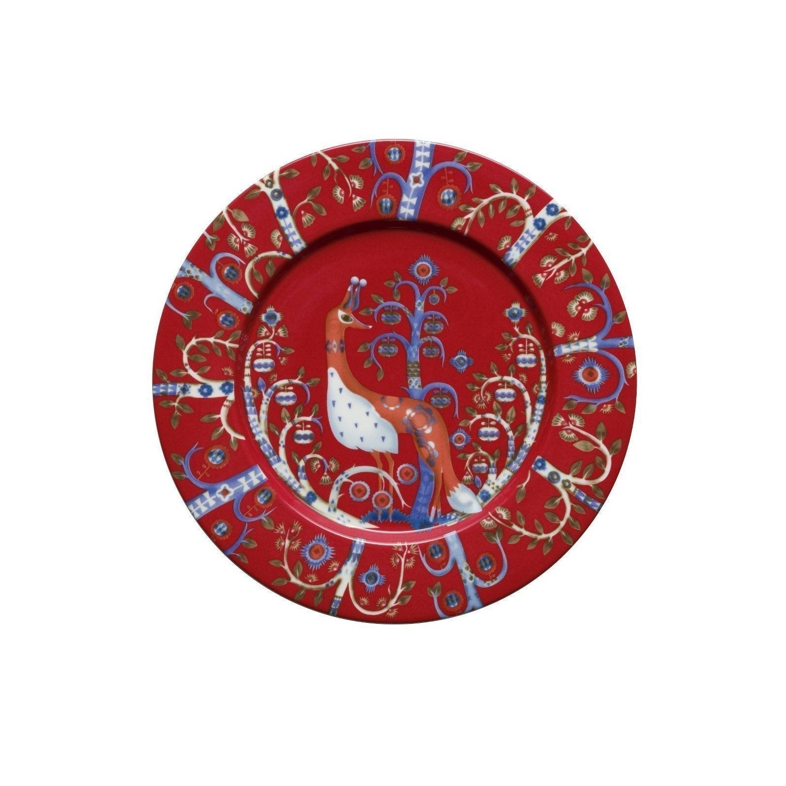 Iittala Taika tallerken rød, 22 cm