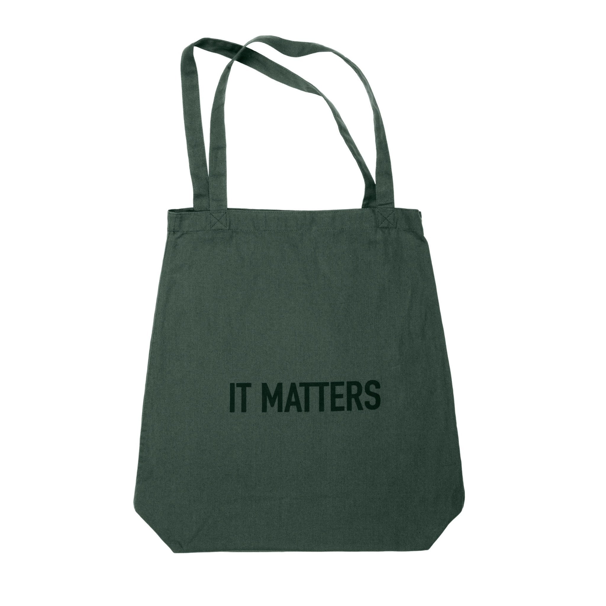 Die organische Firma IT Matters Bag, dunkelgrün