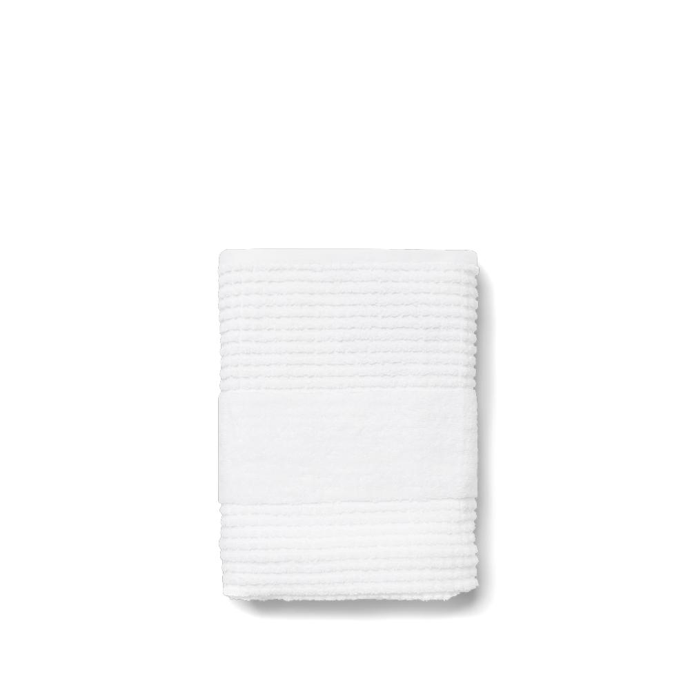 Juna tjek håndklædet hvidt, 50x100 cm