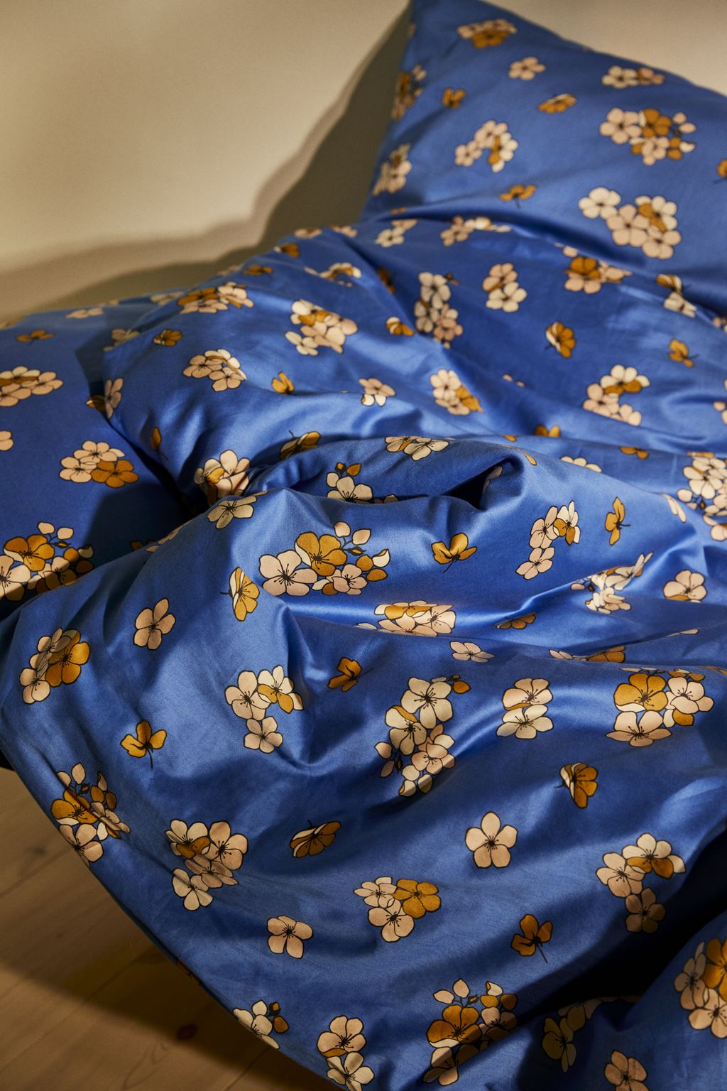 Juna Grand Pleasantly Bed Linen 140 X200 Cm, Blue