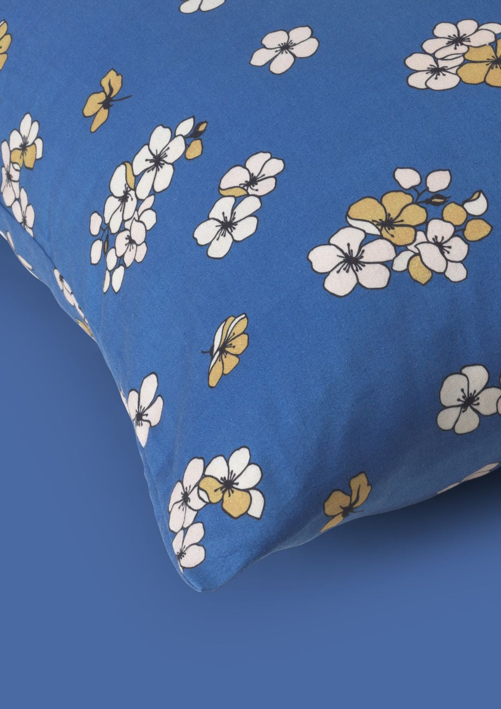 Juna Grand Pleasant Pillowcase 63 x60 cm, blå