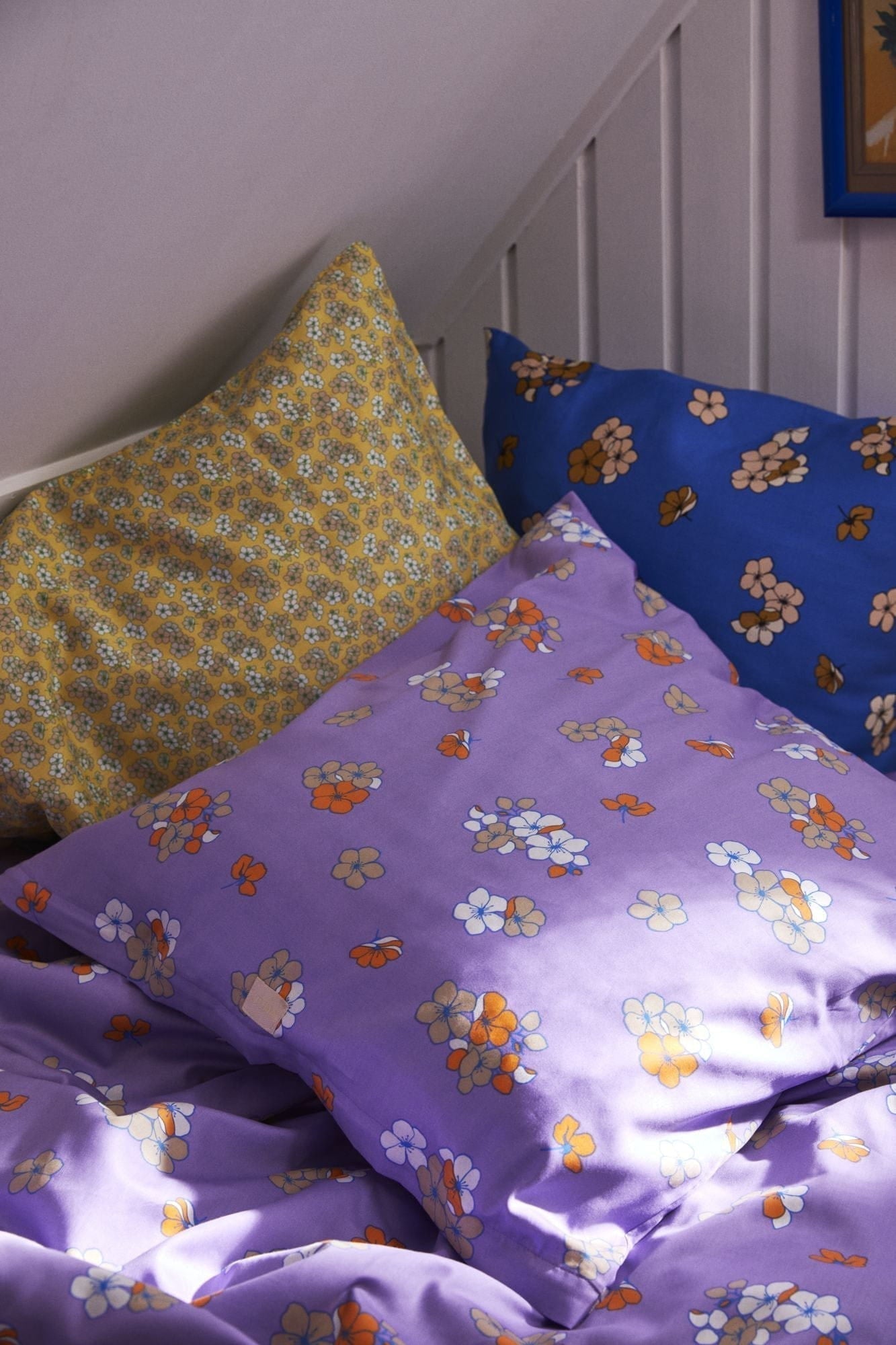 Juna Grand Pleasant Bed Linen 200x220 cm, lila