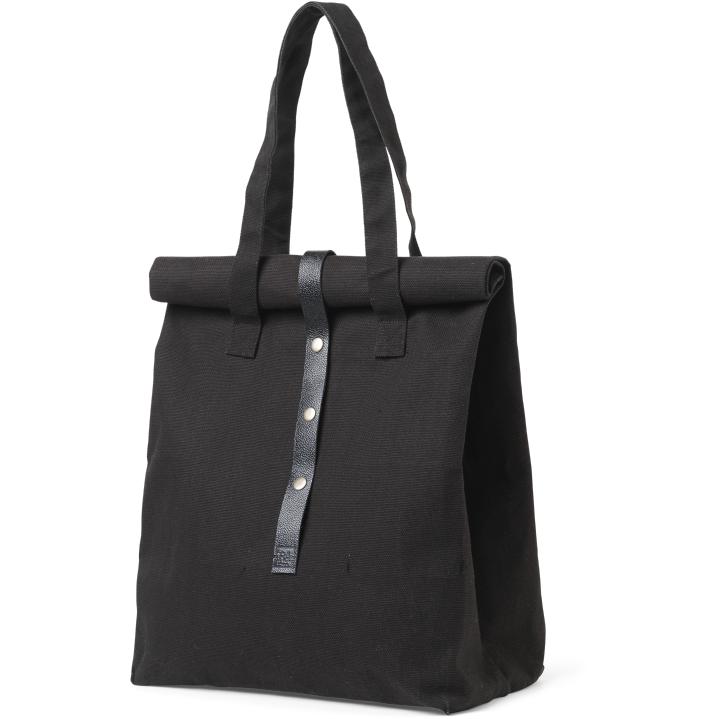 JUNA Rå Bag Picnic Black, 43 cm