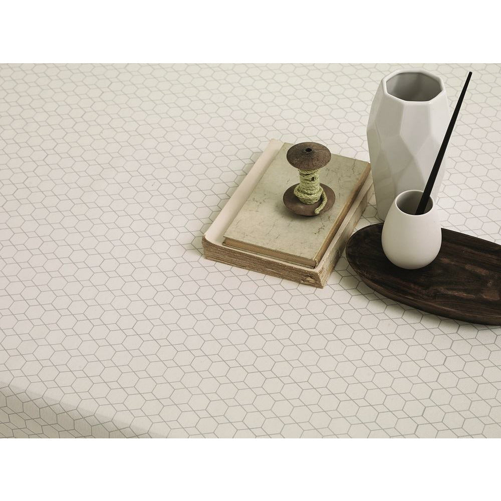 Toca de mesa de damasco de rhombus de Juna, 140x220 cm