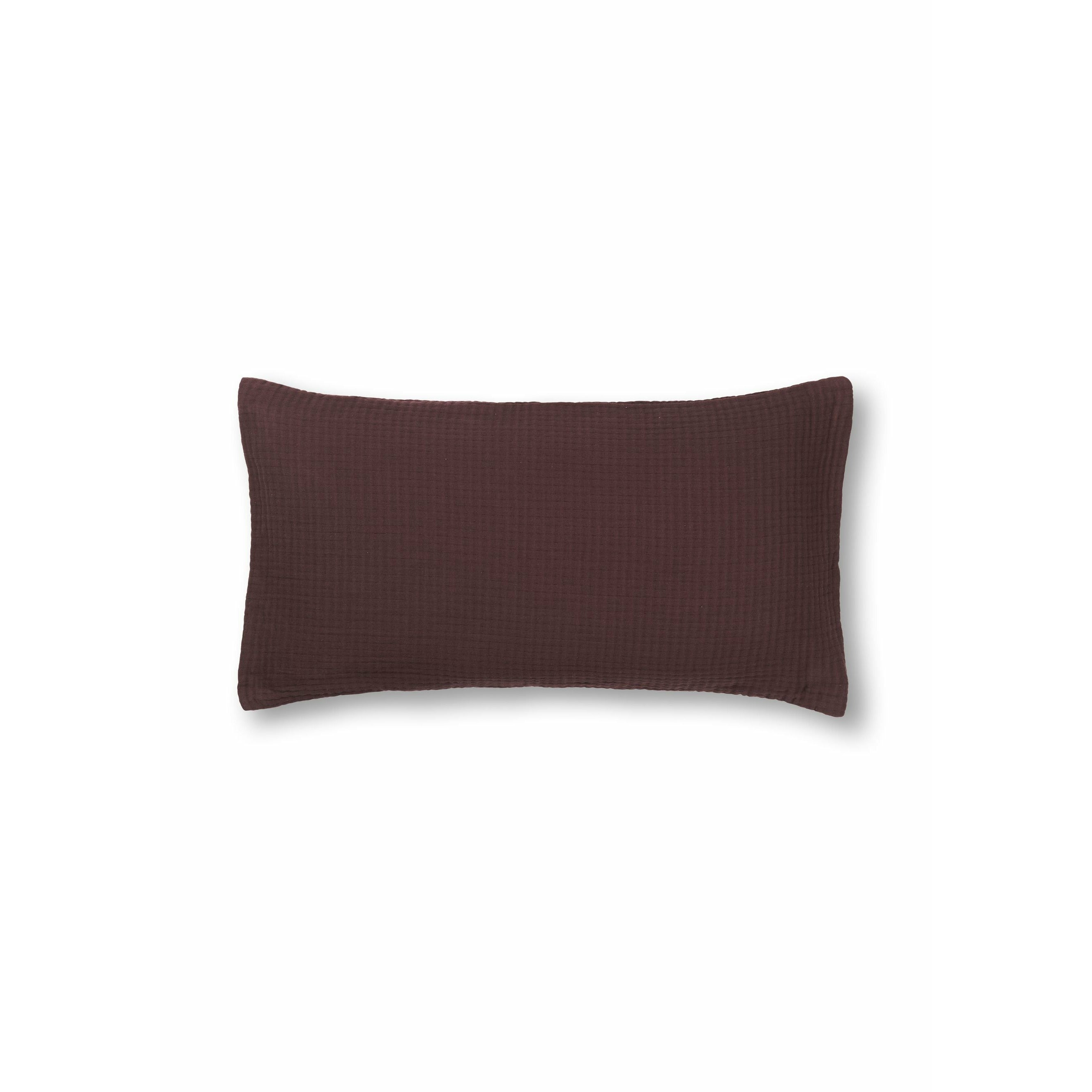JUNA View Cushion 30x60 cm, choklad