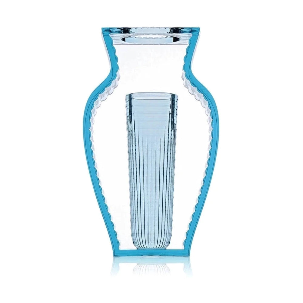 Kartell I Shine Vase, blau