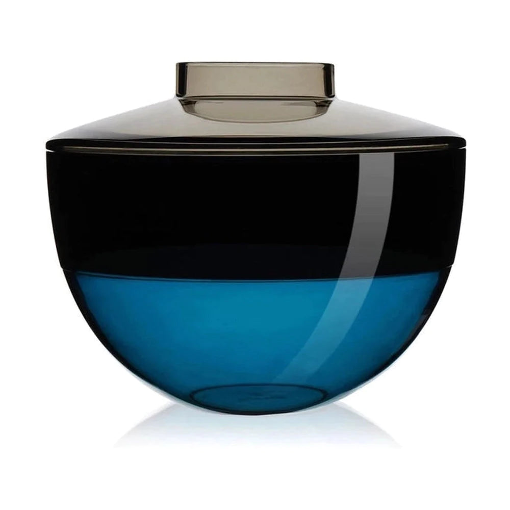 Kartell Shibuya Vase, Grey/Fume/Blue