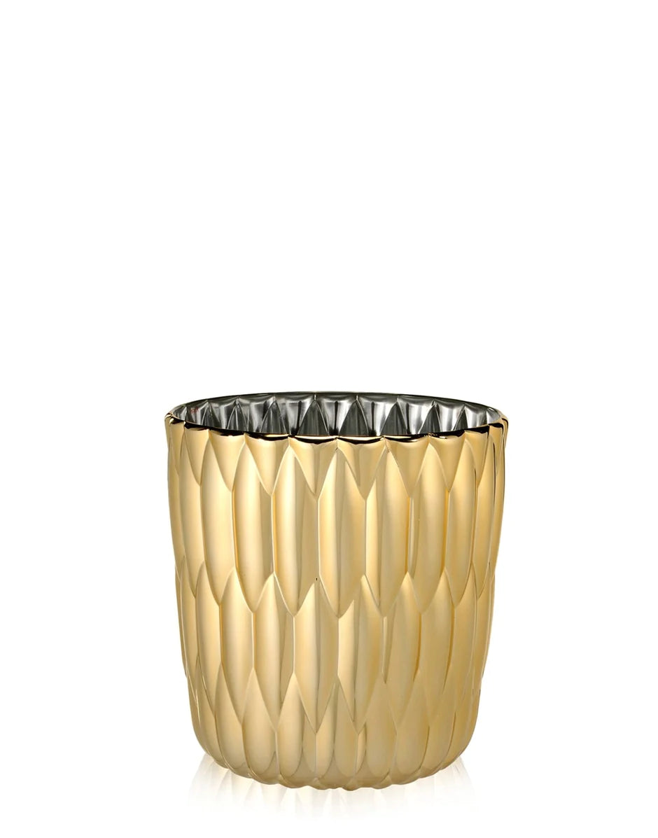 Jarrón de gelatina de Kartell, oro