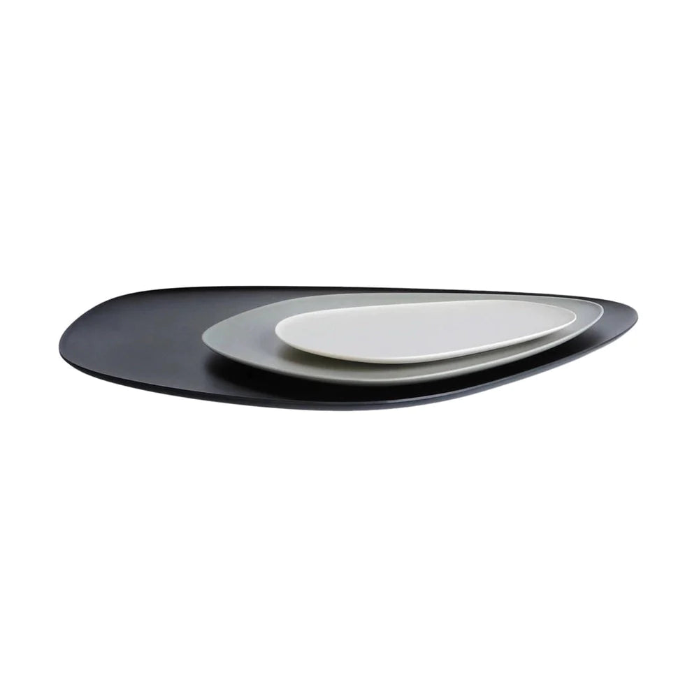 Kartell Namaste' Tray, Black/Grey/Taupe