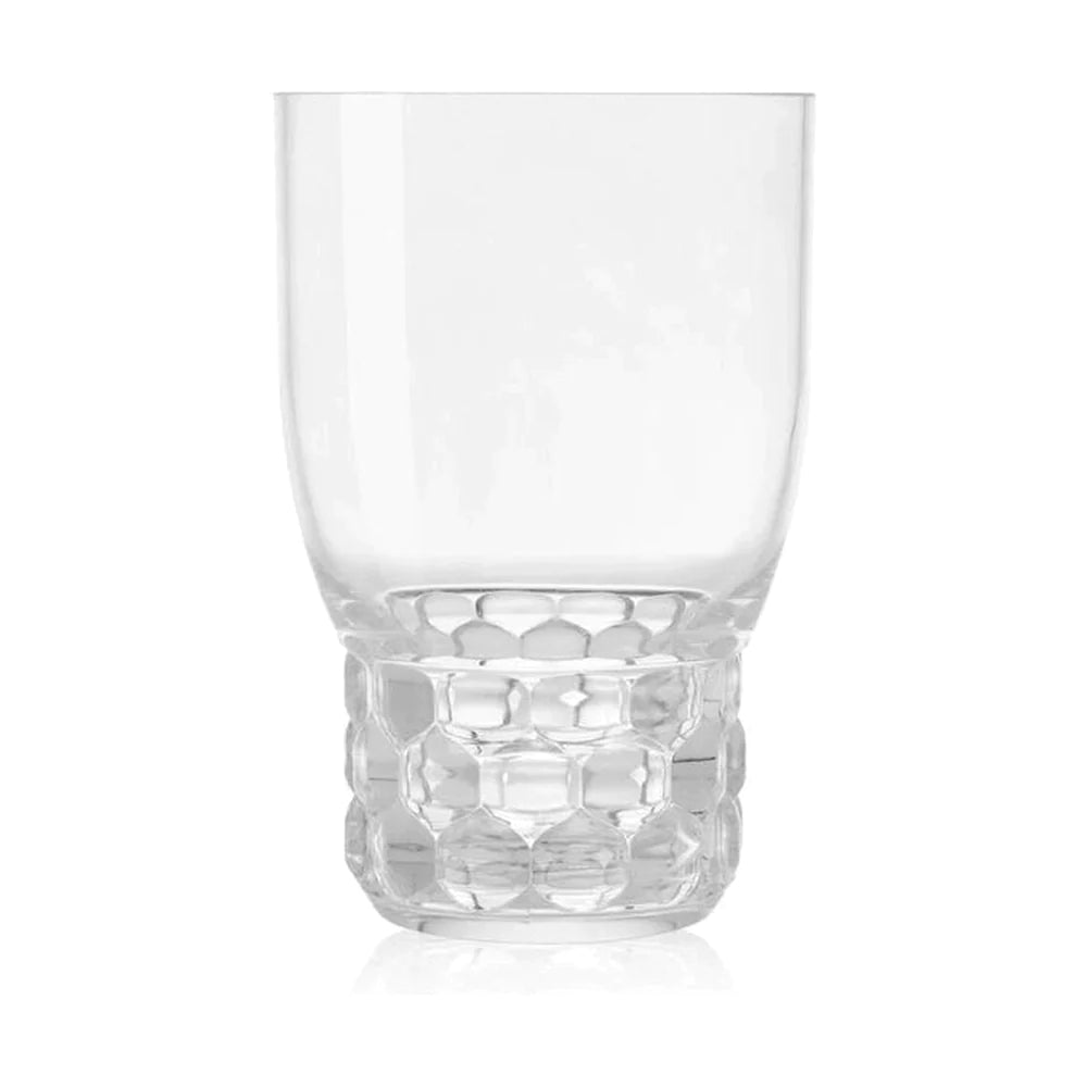 Ensemble de famille Kartell Jellies de 4 verres à eau, cristal