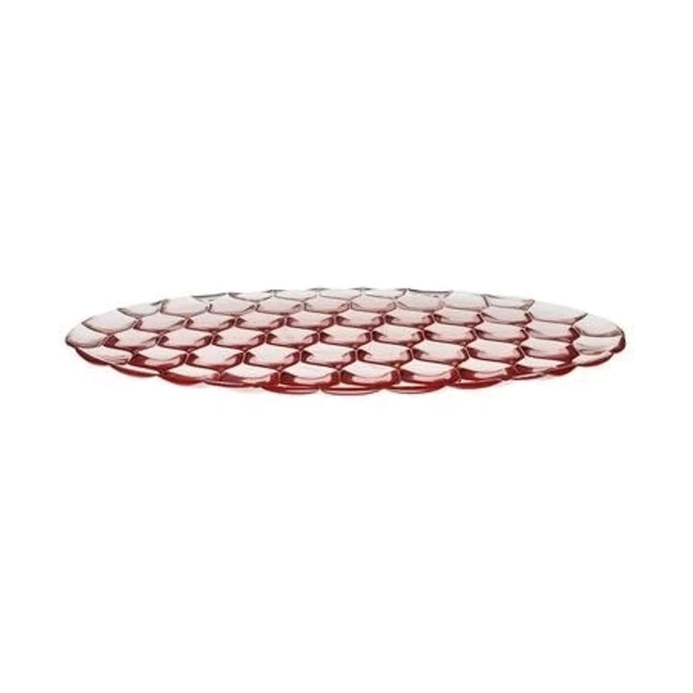 Kartell Jellies Family Set med 4 underplader, lyserød