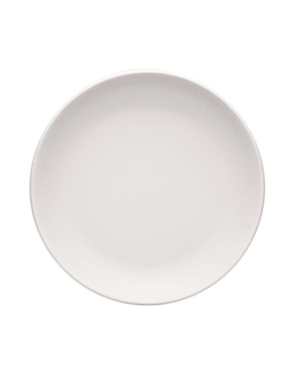 Kartell Trama Set Of 4 Dinner Plates, Light Grey