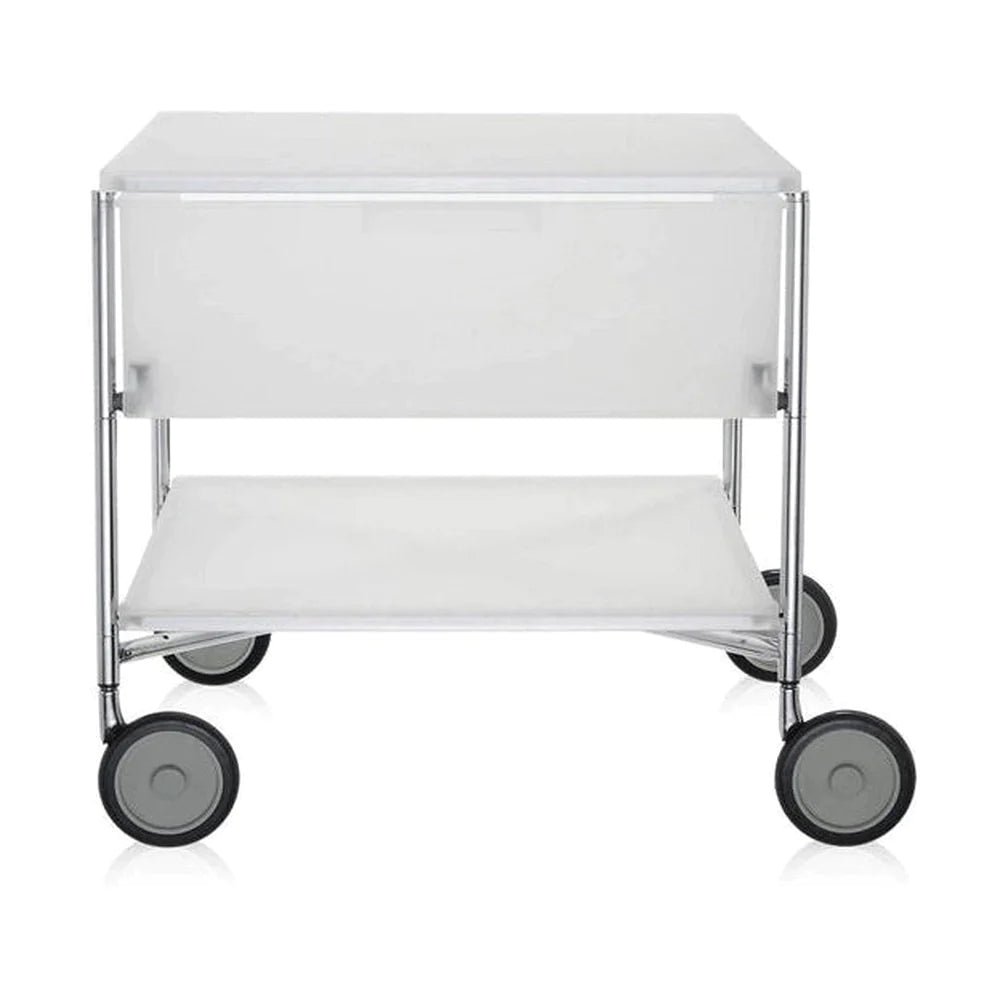 Kartell Mobil 1 Drawer With Wheels, Ice