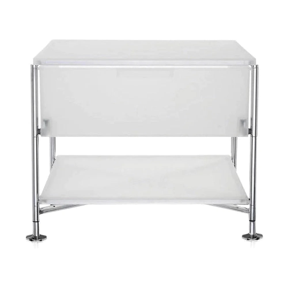 Kartell Mobil 1 Drawer With Feet, Ice