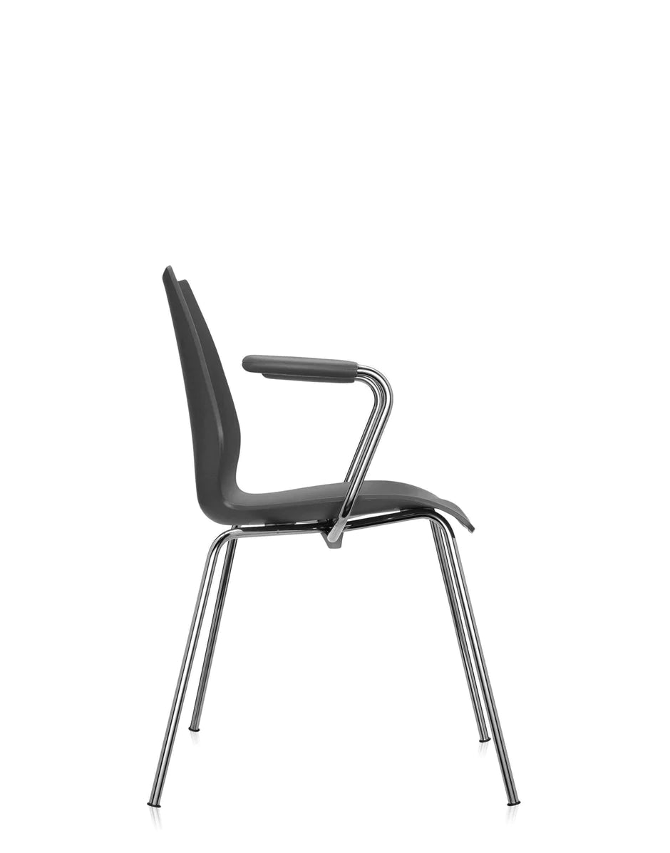 Fauteuil Kartell Maui, charbon de bois